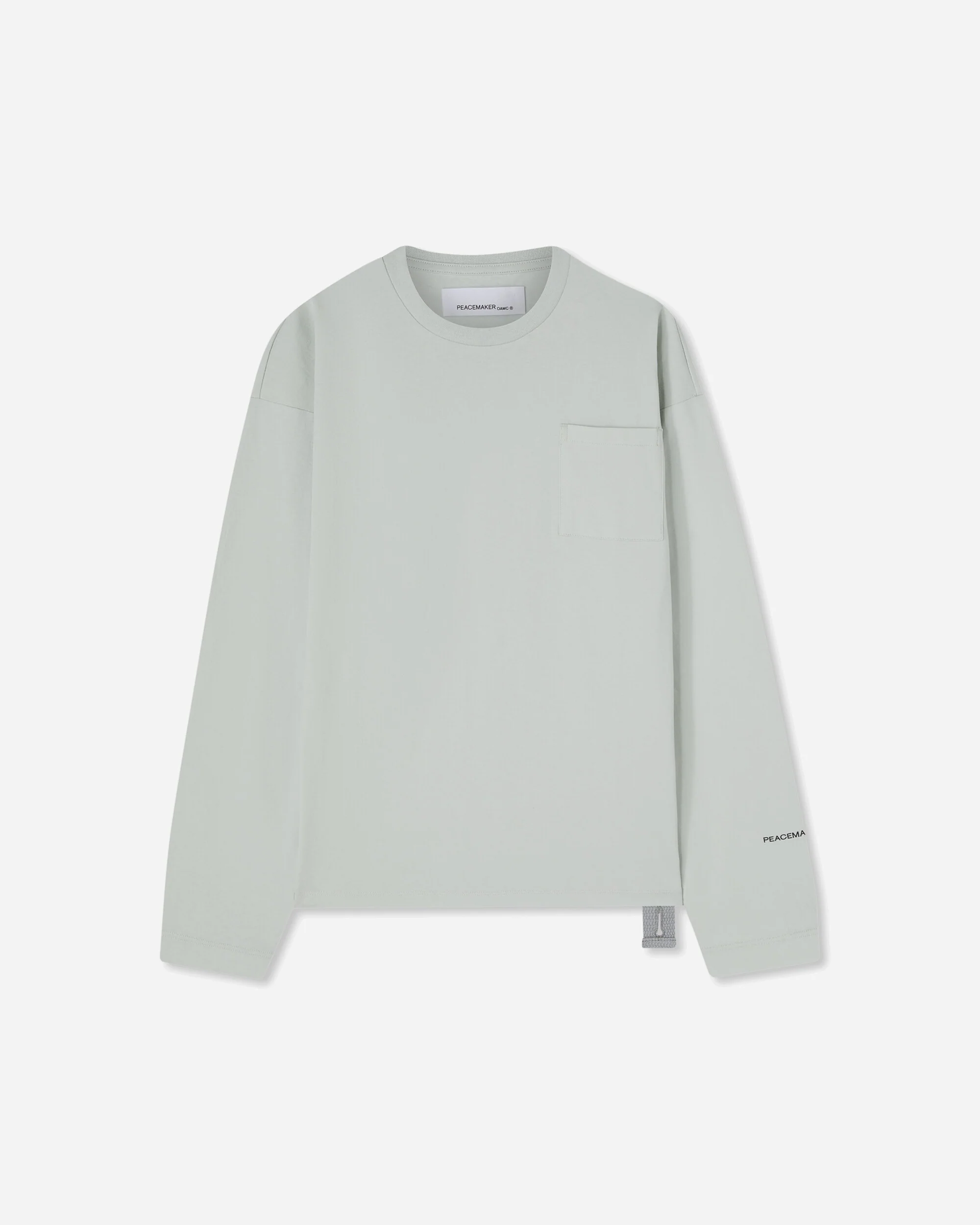 Men's Leaf Loose Fit Longsleeve T-Shirt Ice Flow