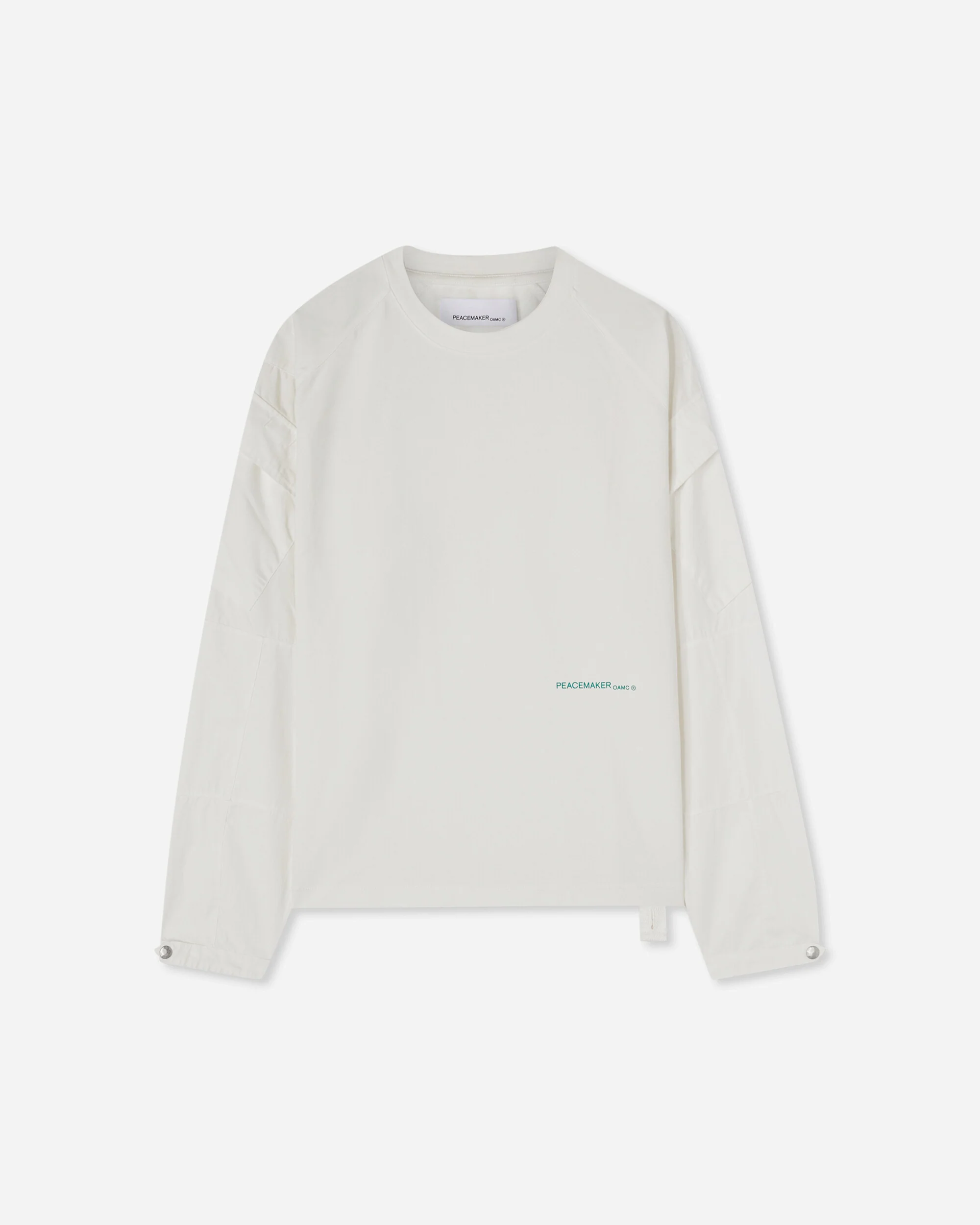 Men's Cargo Longsleeve T-Shirt Snow White