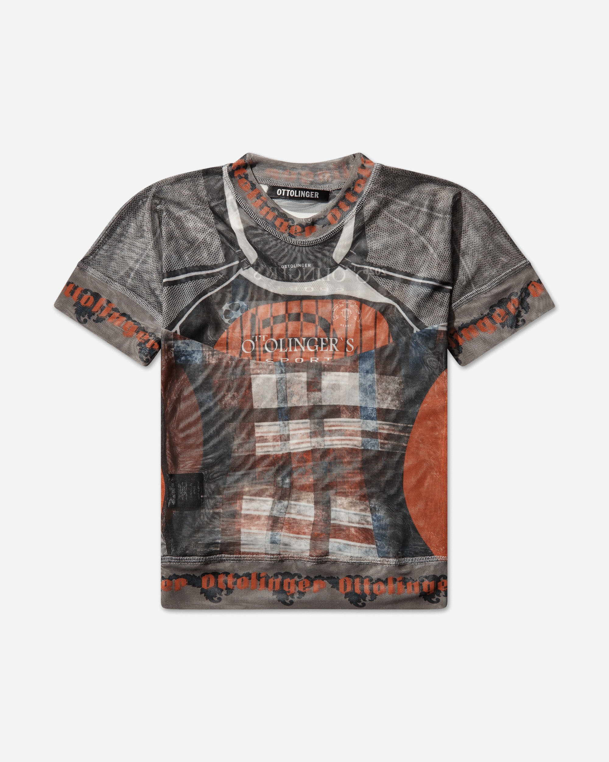 Women's Mesh Otto T-Shirt Racing Plaid