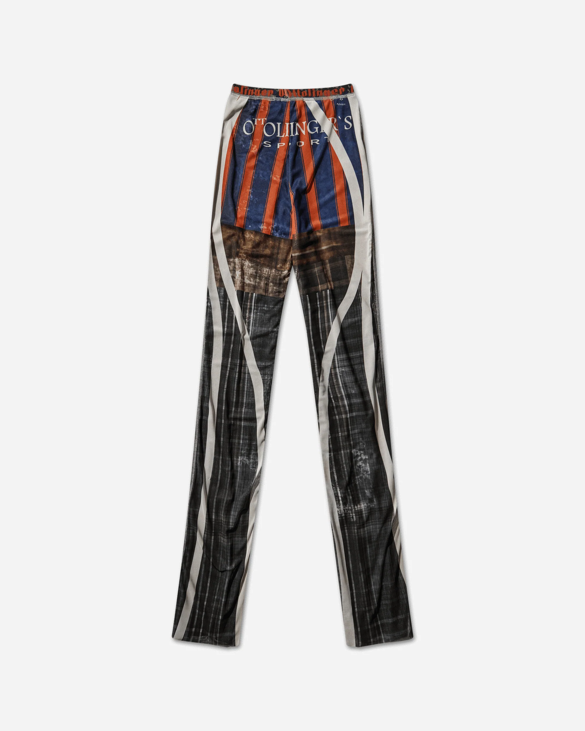 Women's Mesh Pants Racing Plaid - Image 2