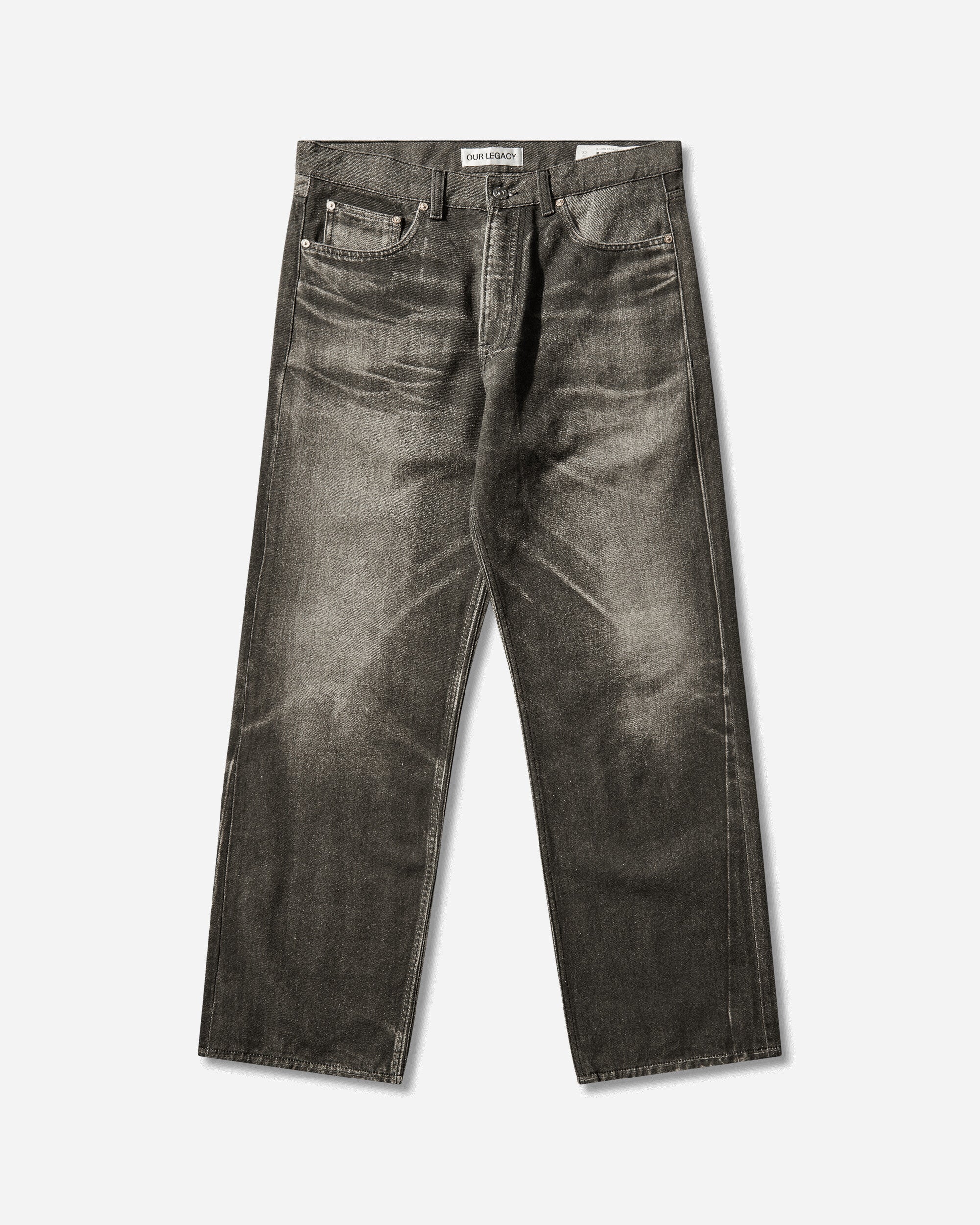 Men's Third Cut Jeans Digital Black Aurora Print