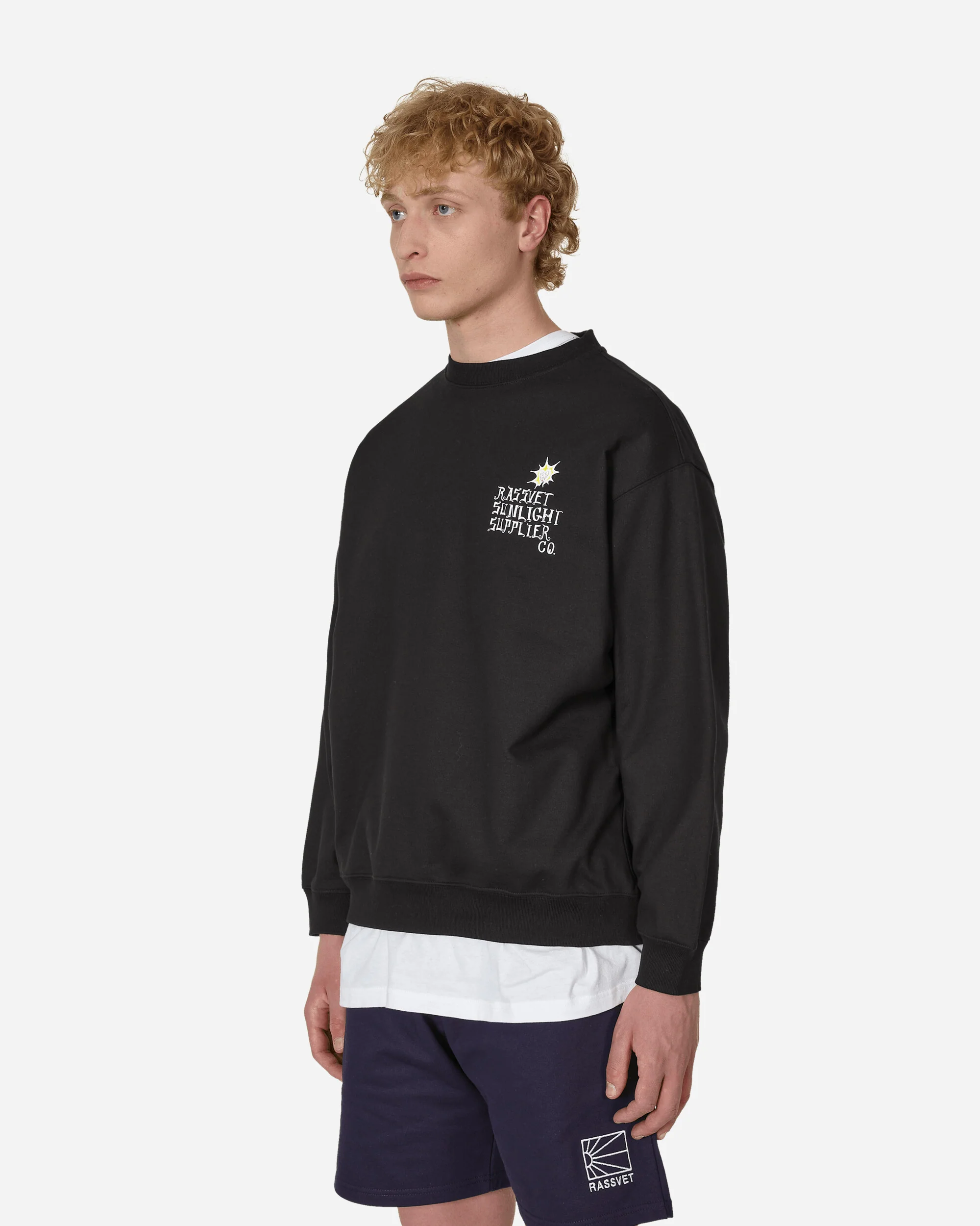 Sunlight Supplier Crewneck Sweatshirt Black - Image 2