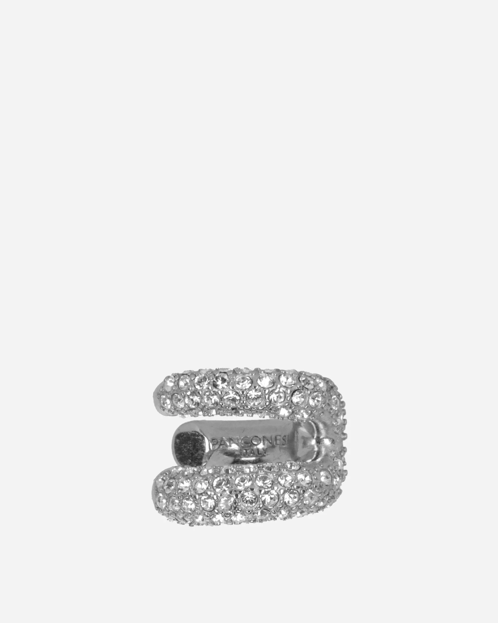 Crystal Stellar Ear Cuff Silver