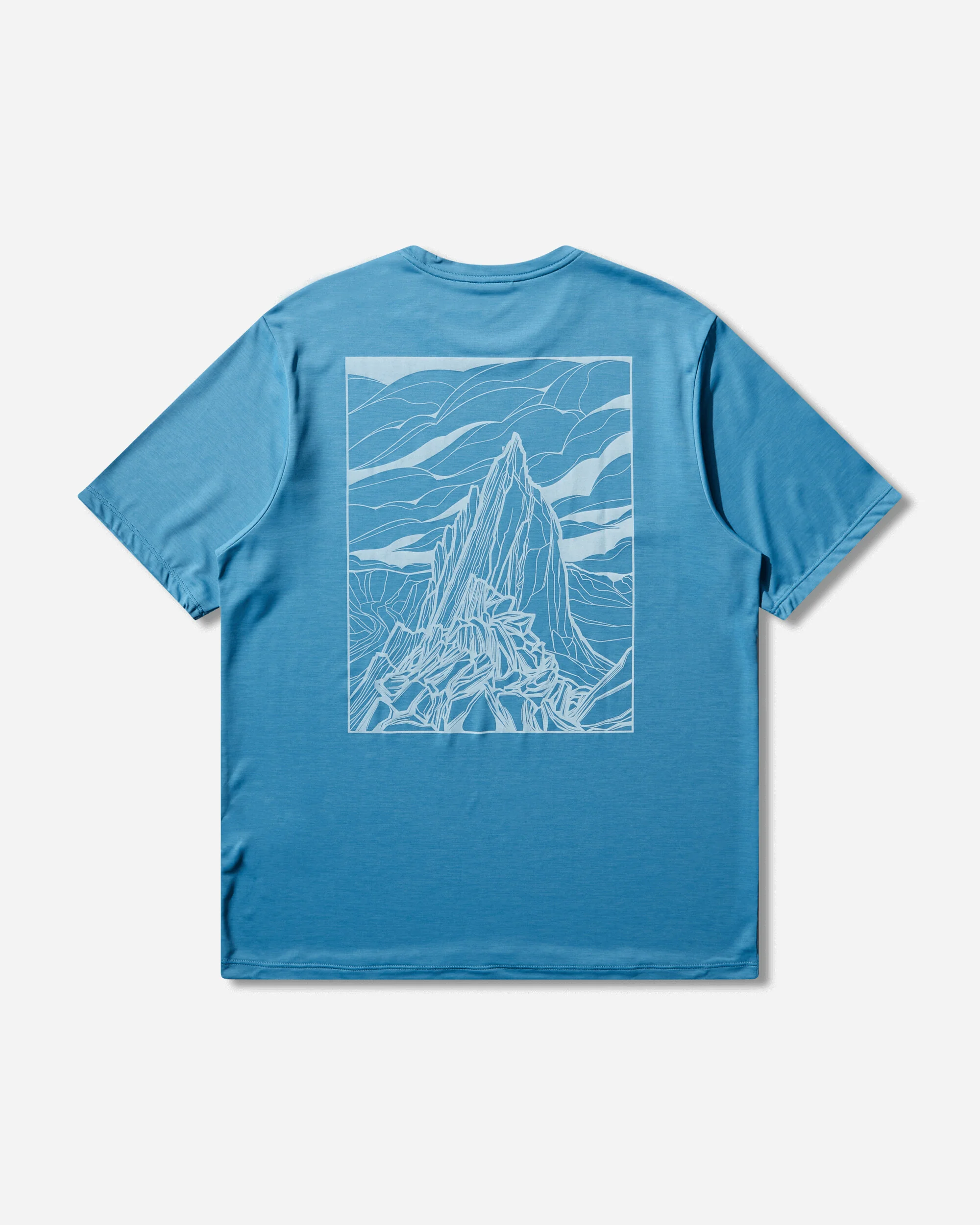 Men's Capilene Cool Daily Shirt Cloud Crag Blue - Image 2