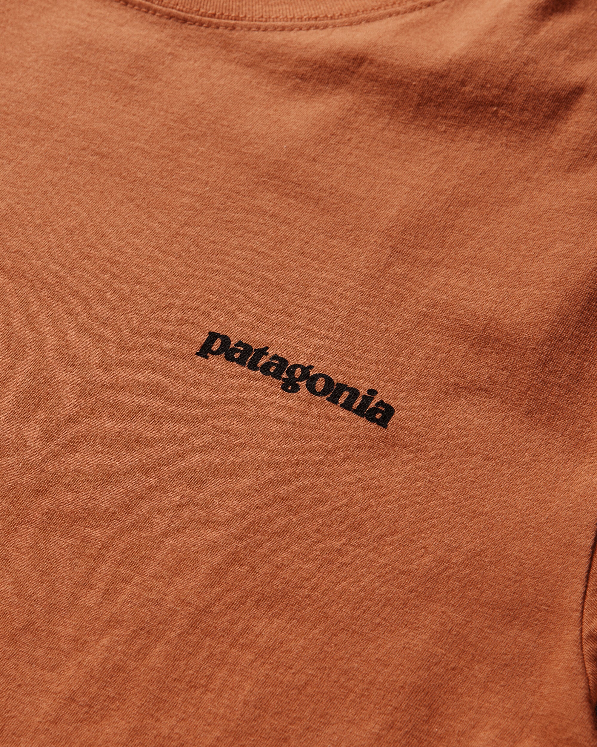 Men's P-6 Logo T-Shirt Coal Orange - Image 4