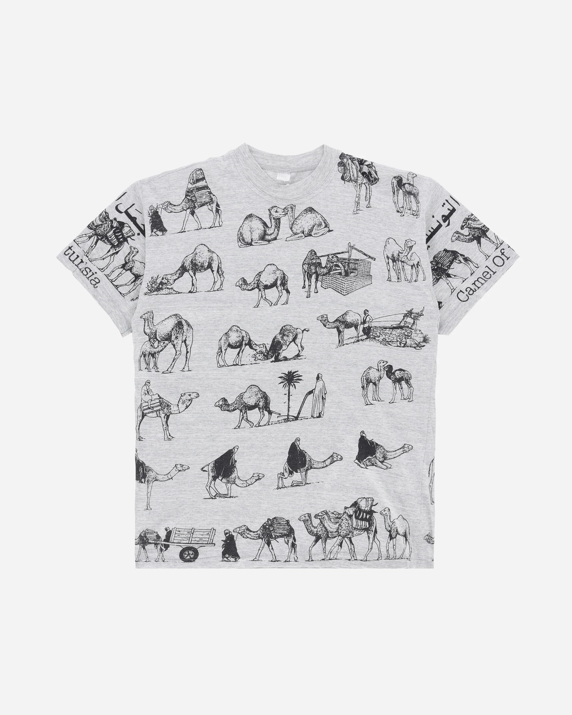 Men's Camel Of Tunisia T-Shirt Grey