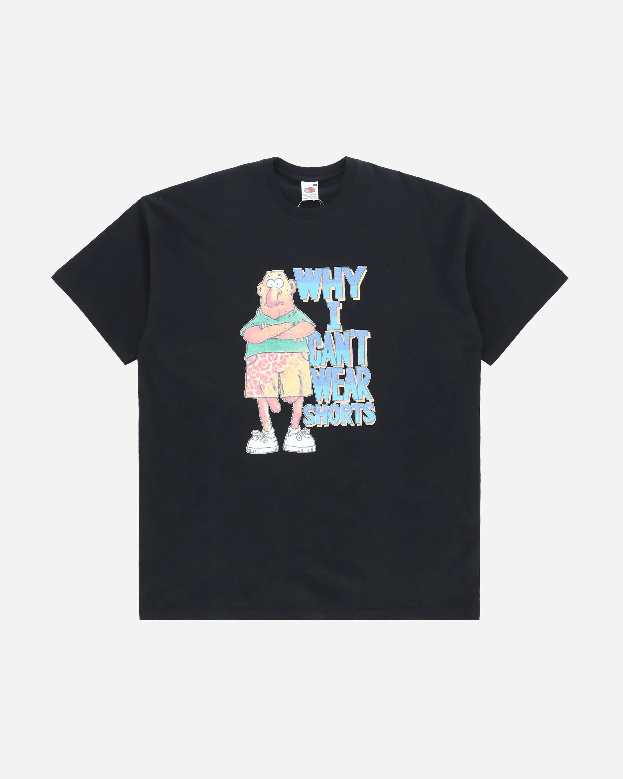 Men's Why I Can't Wear Shorts T-Shirt Black