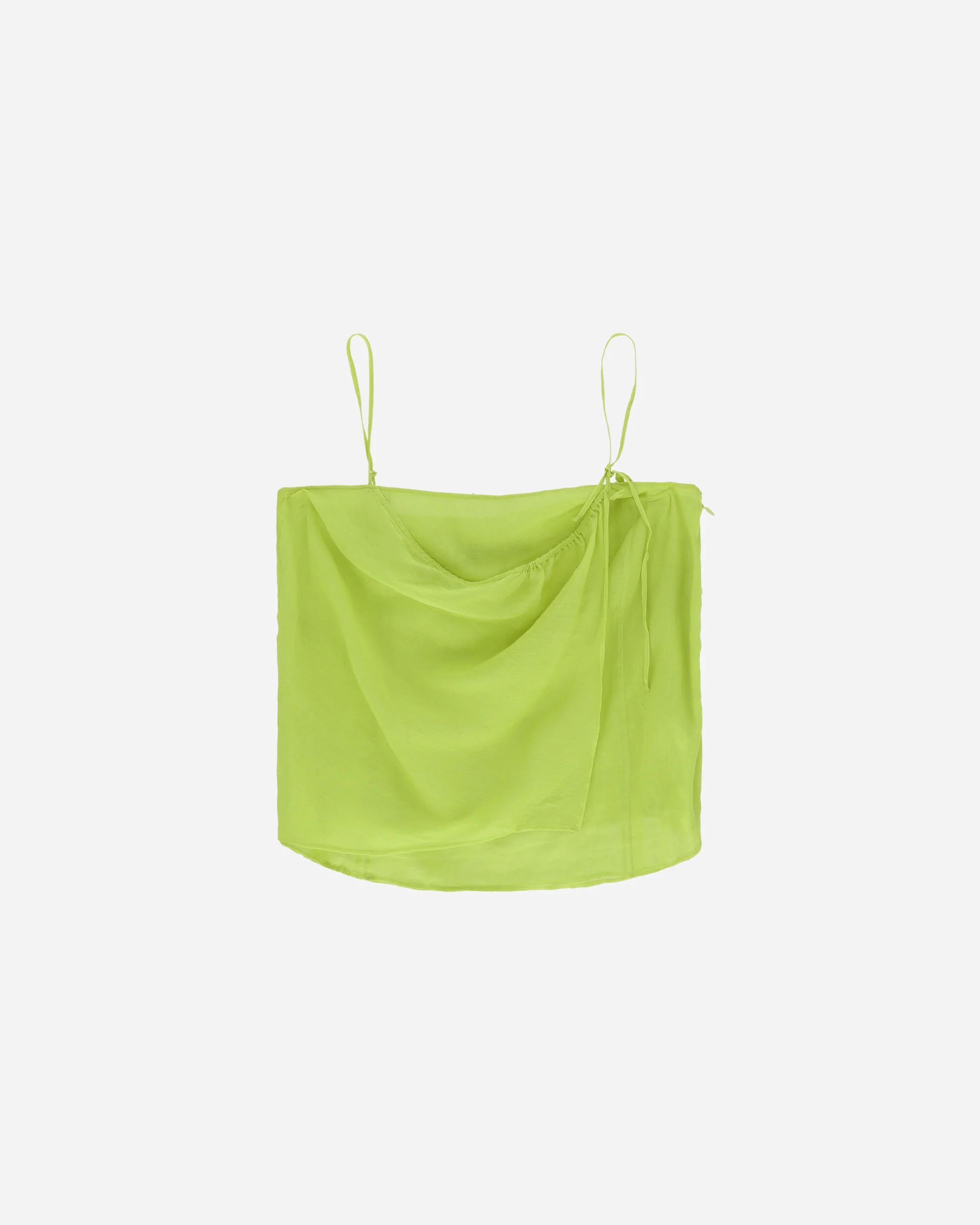 Women's Mesh Top Acid Green