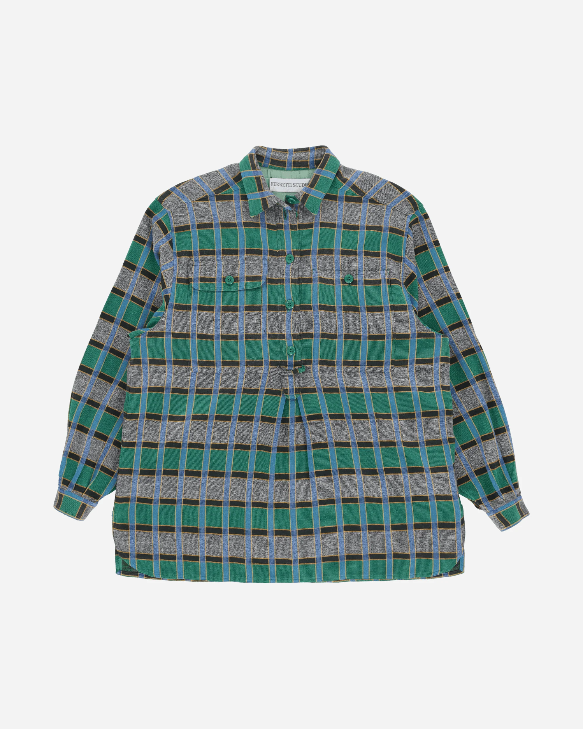 Women's Flannel Shirt Blue