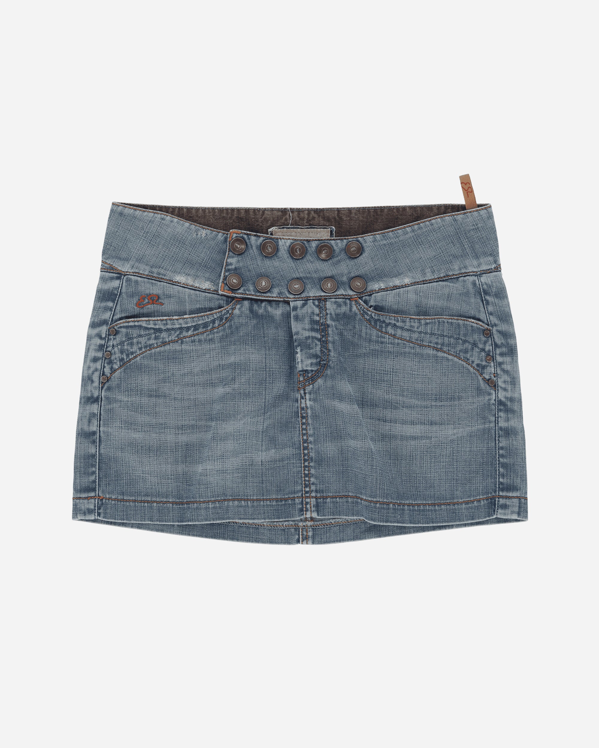 Women's Denim Mini Skirt Blue