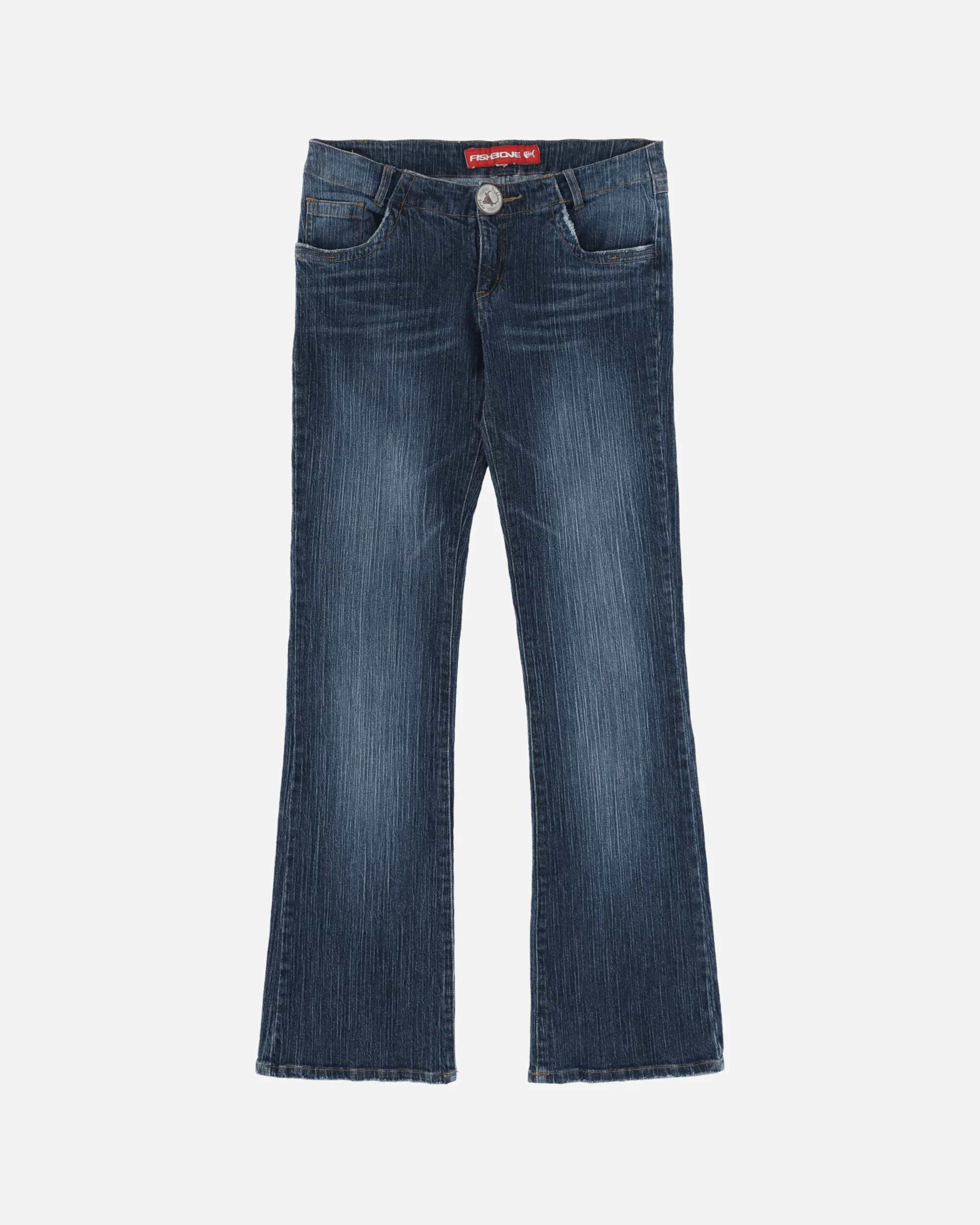 Women's Low Waist Bootcut Jeans Blue