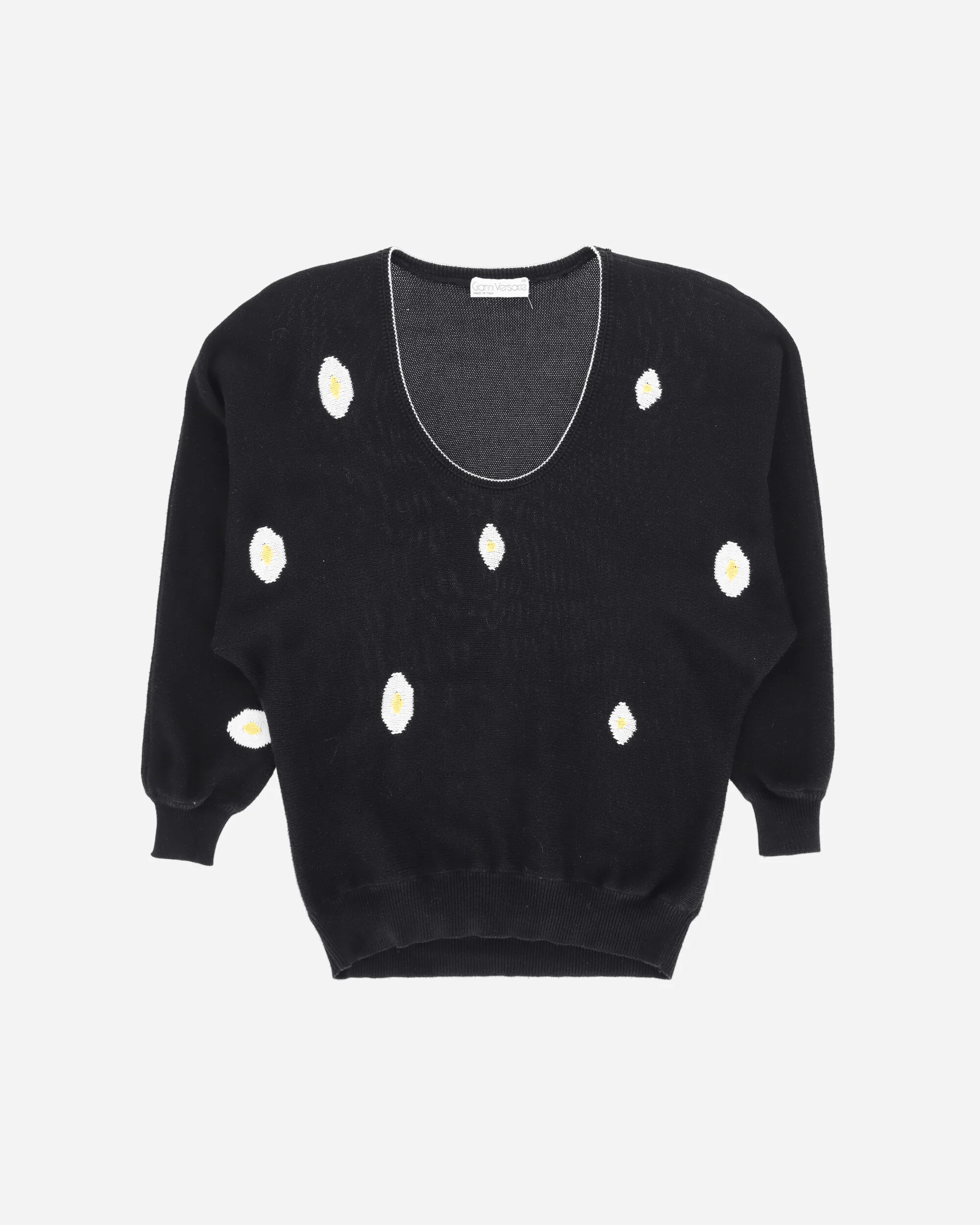 Women's Scoop Neck Sweater Black