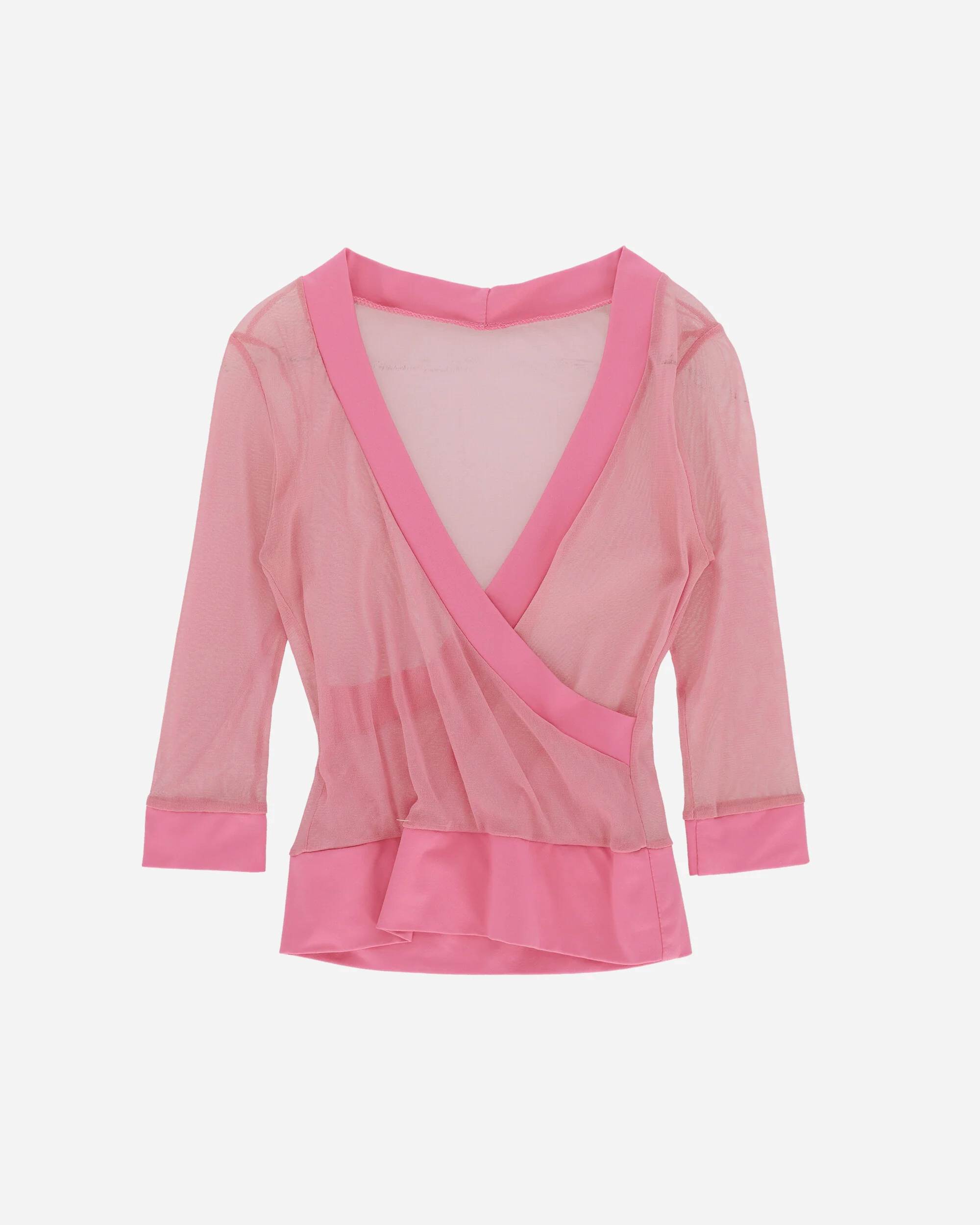 Women's Mesh Top Pink