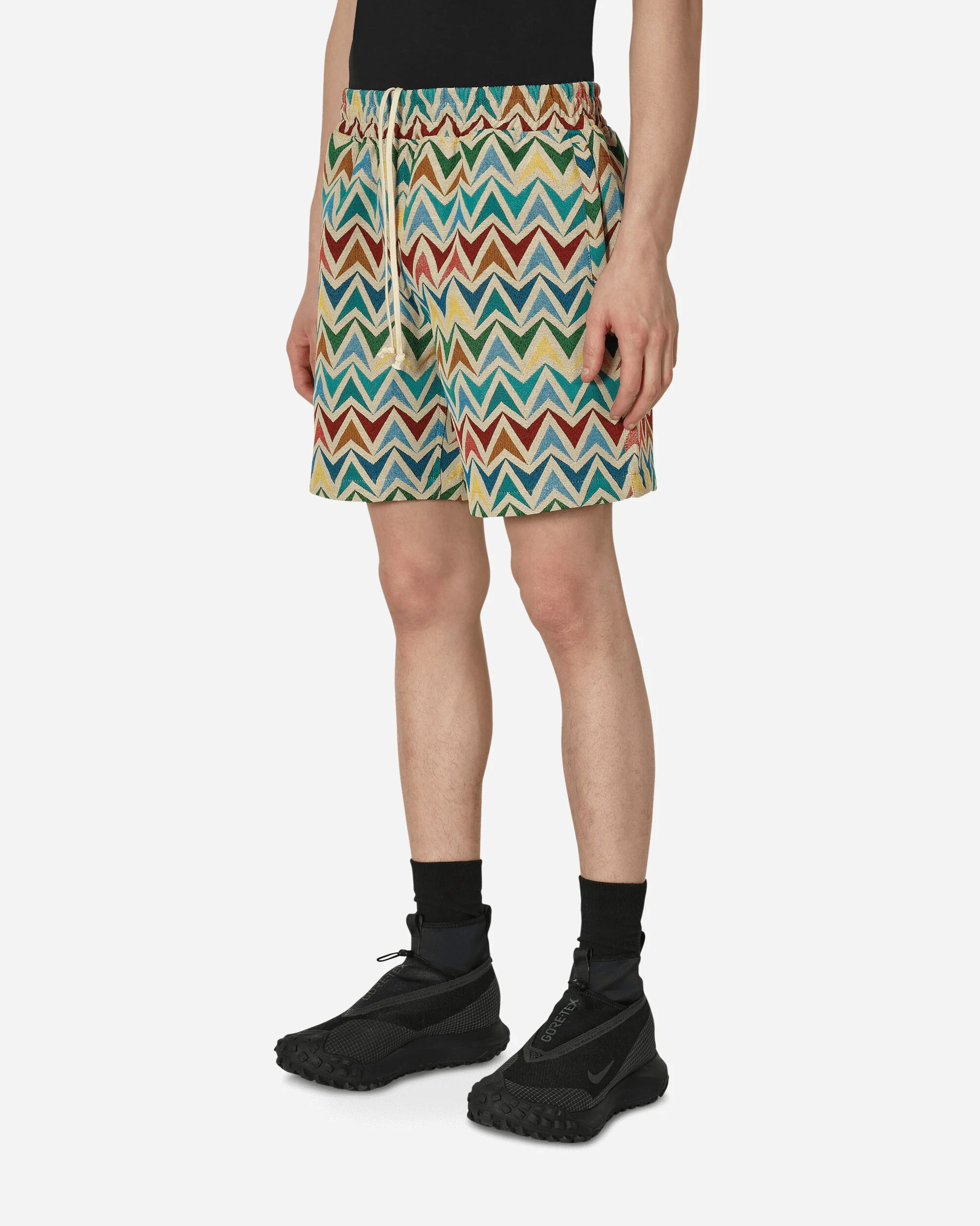Basket Woven Shorts Multicolor - Image 2