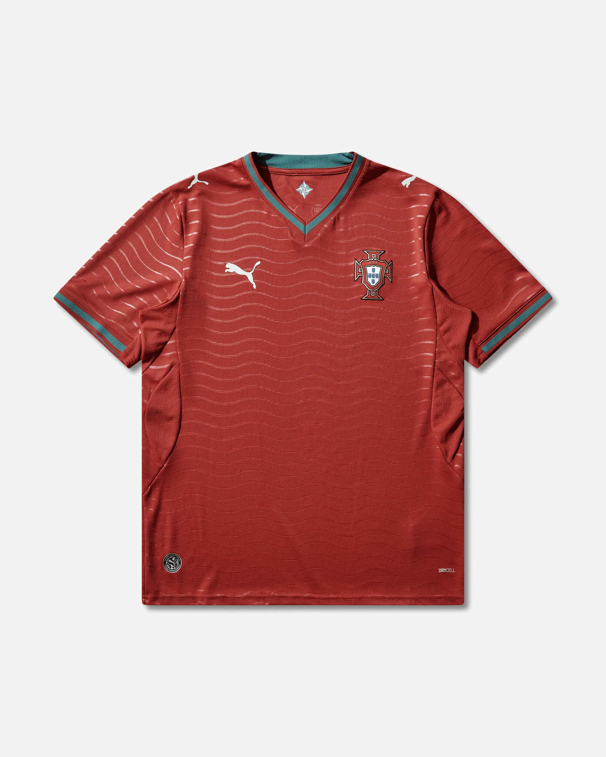 Men's Portugal 2026 Home Jersey Club Red / Green Lagoon