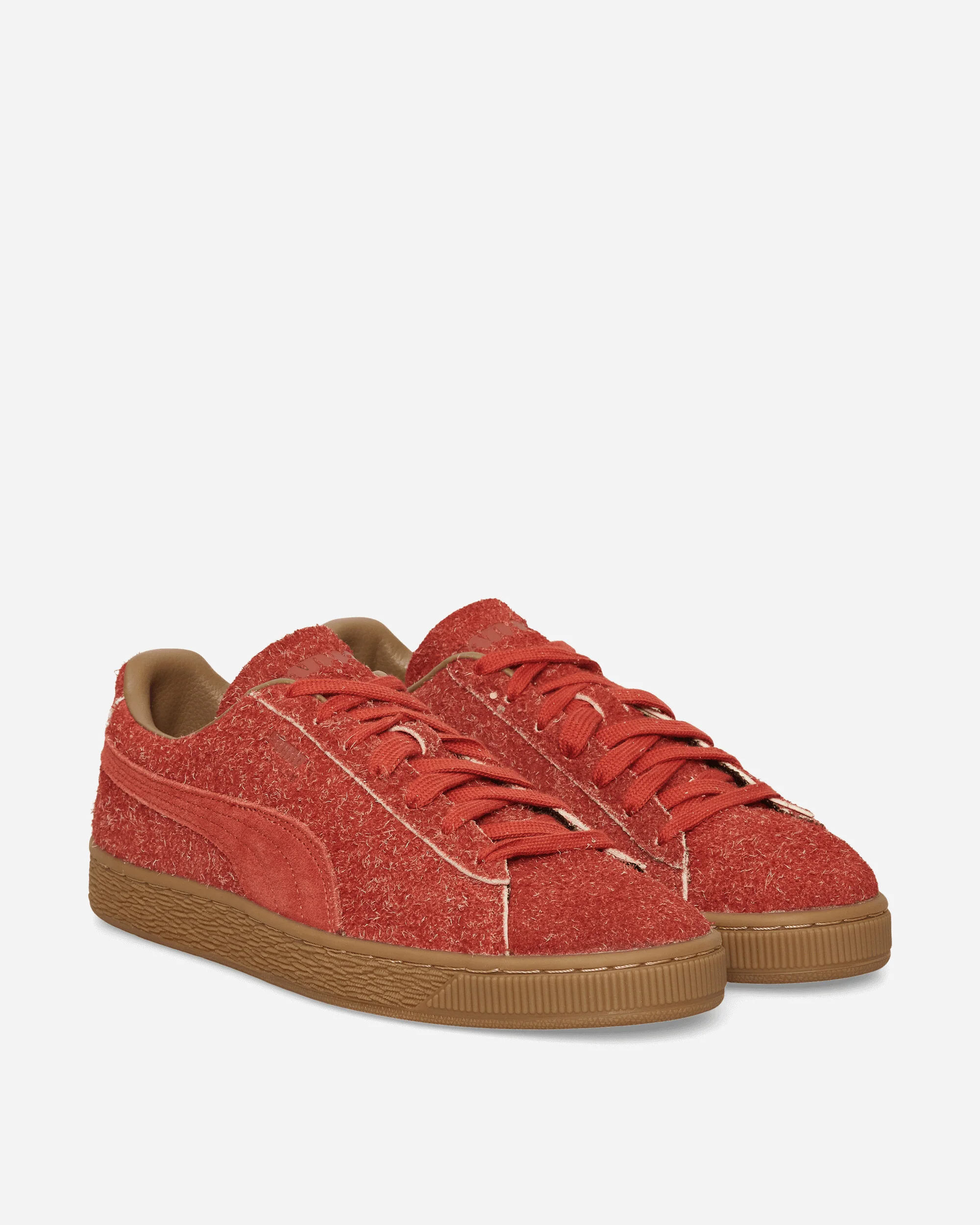 Daniëlle Cathari Suede Fuzzy Sneakers Mars Red - Image 2