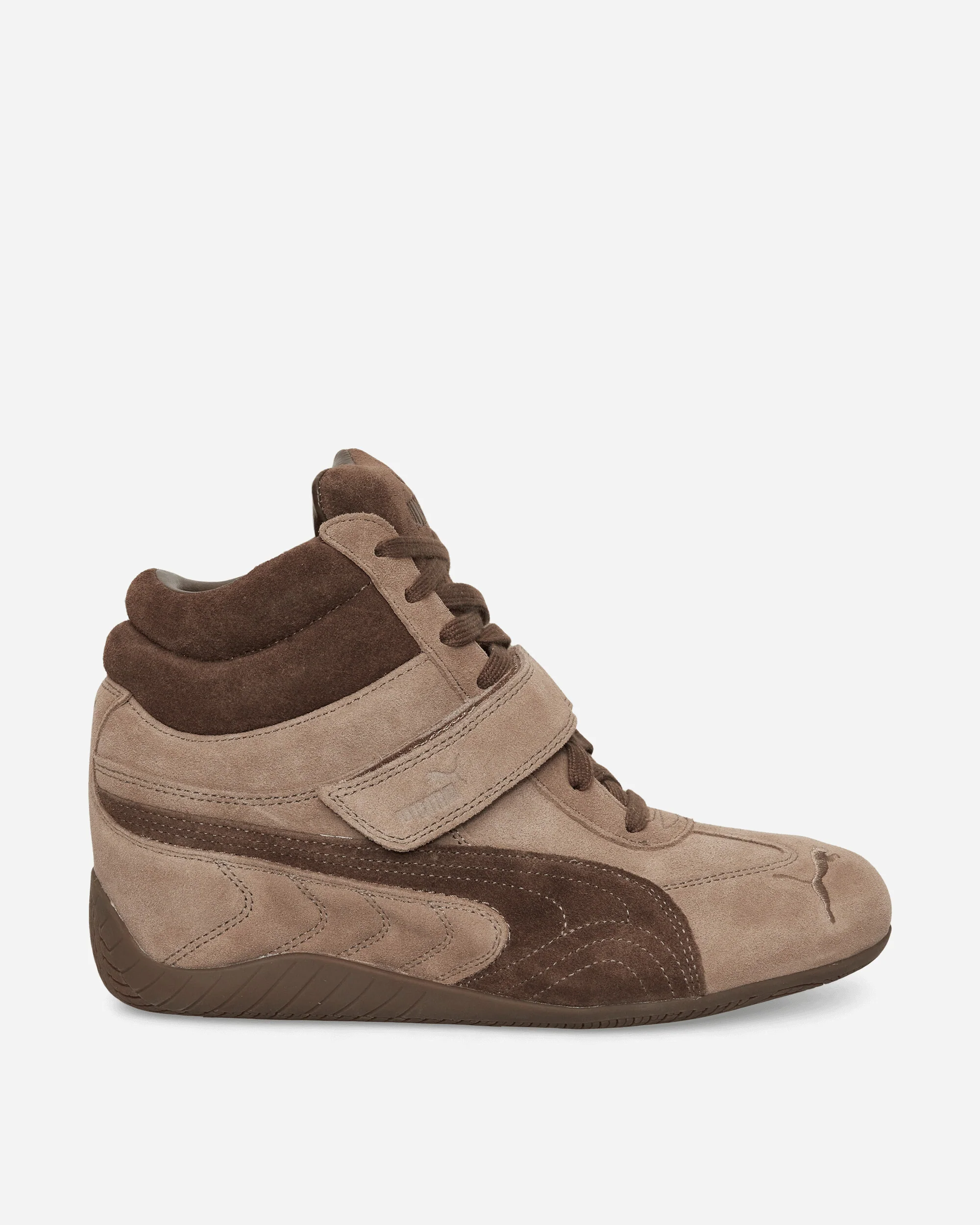 Women's Speedcat Wedge Sneakers Totally Taupe / Chocolate