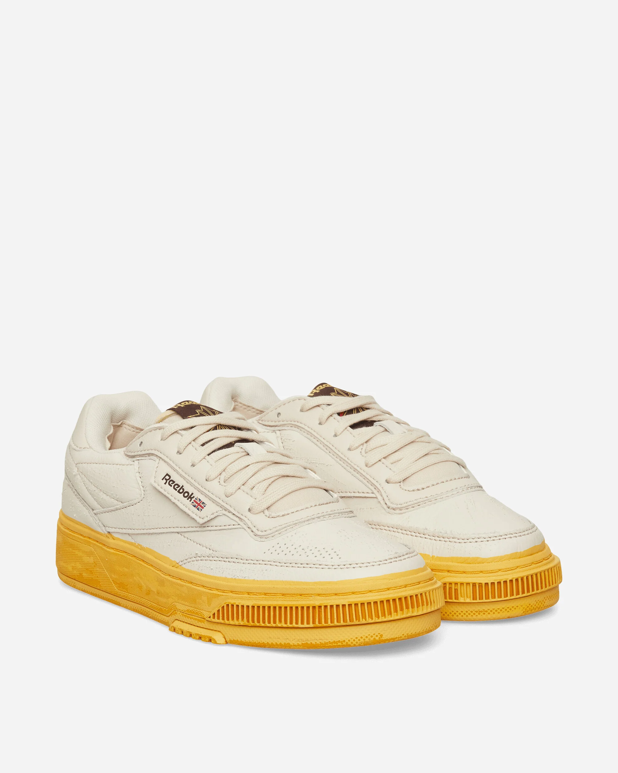 Club C LTD Sneakers Painted White - Image 2