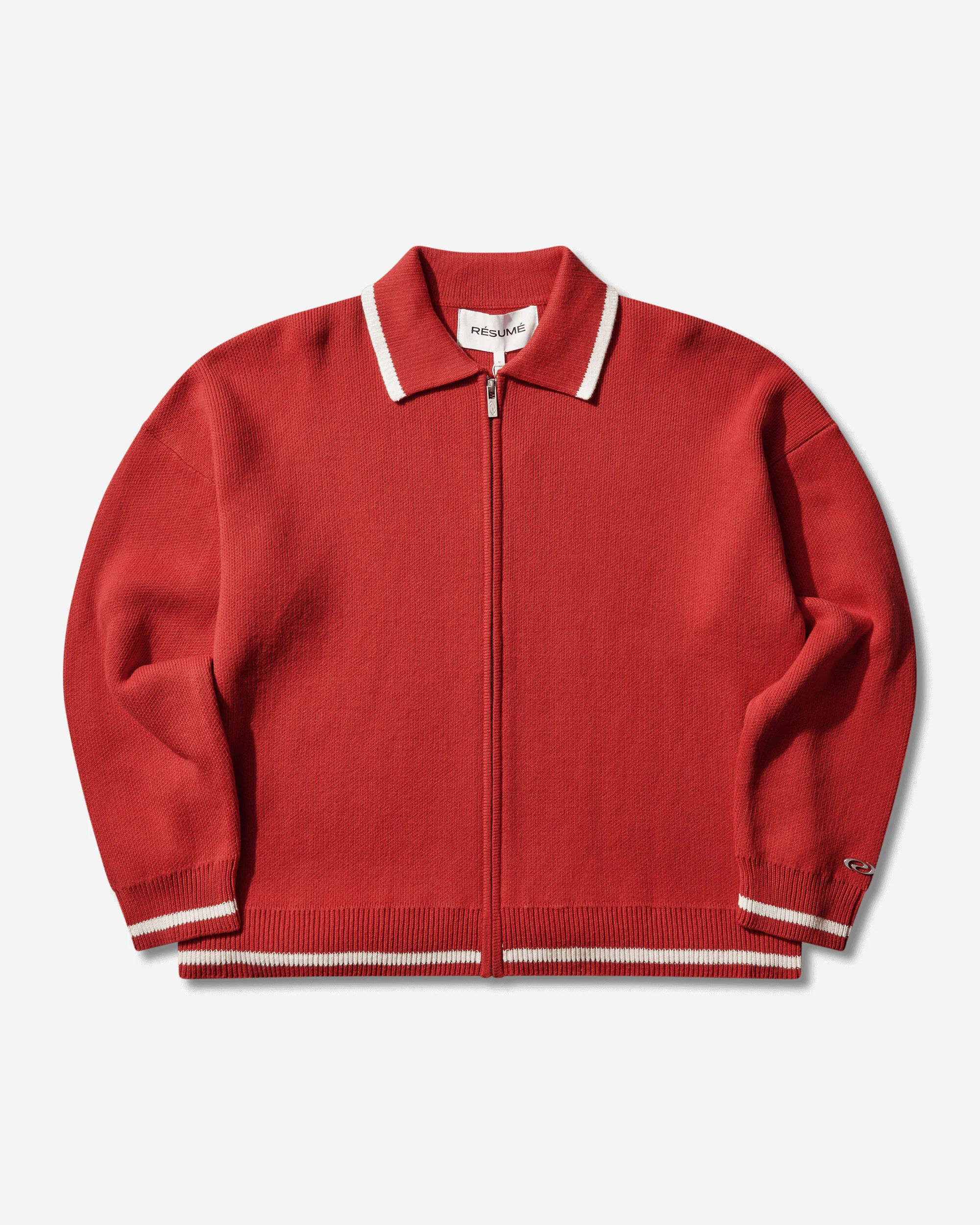 Women's KeatonRS Knit Zip Sweater Red