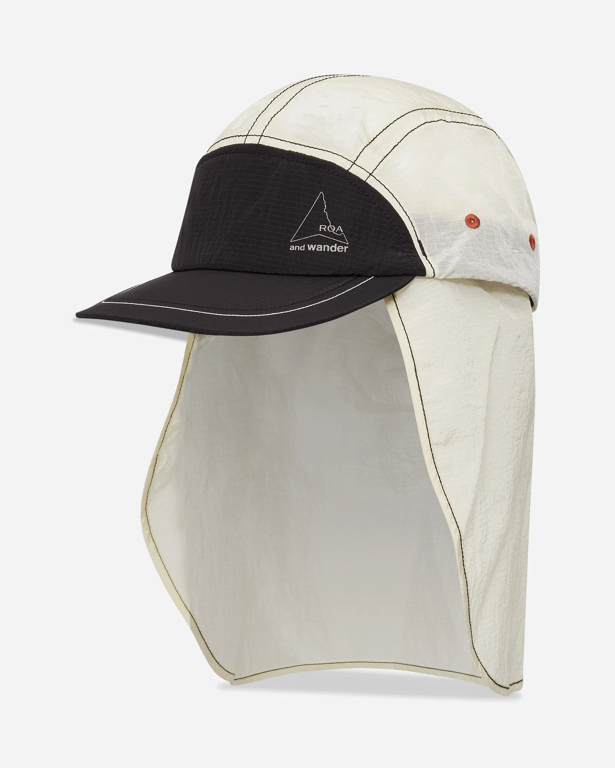 and wander Ripstop Wind Cap Off White - Image 2