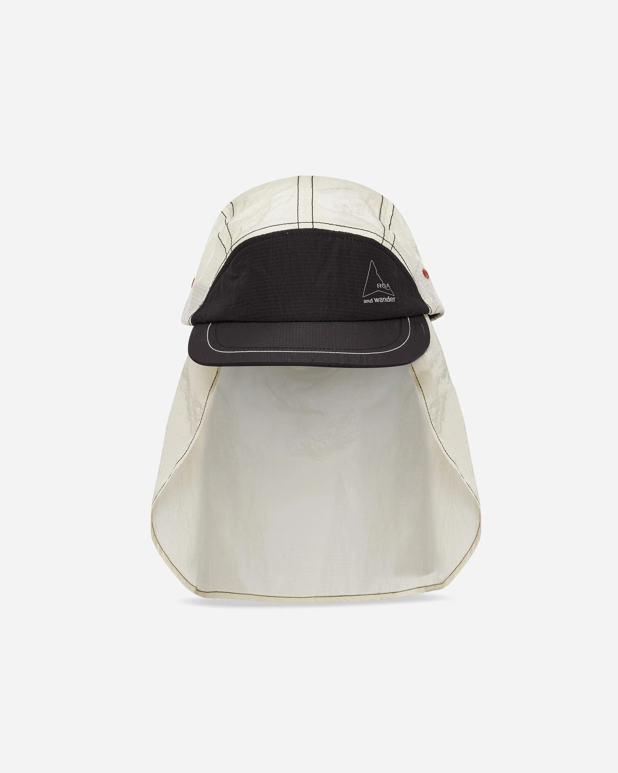 and wander Ripstop Wind Cap Off White - Image 3