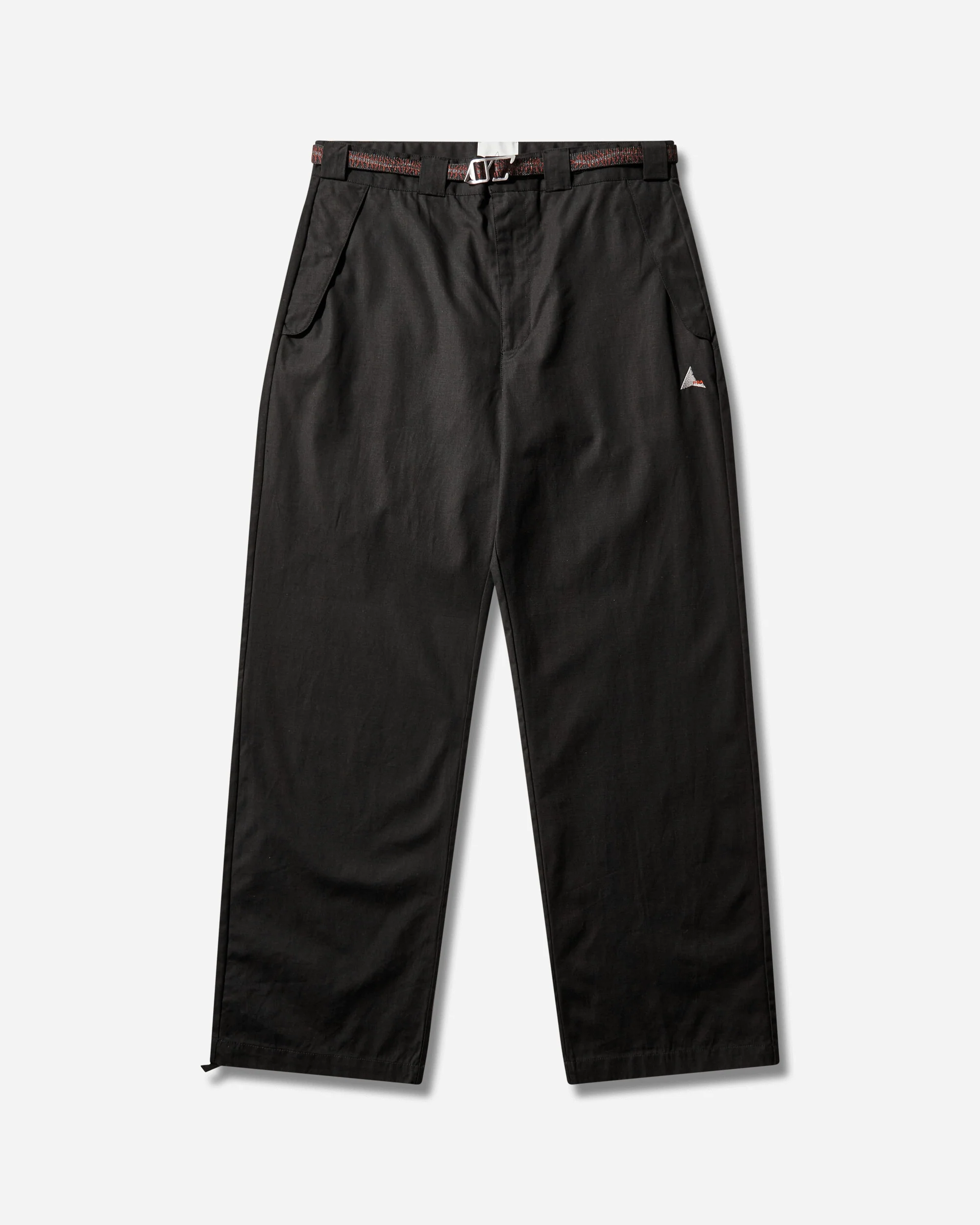 Men's Centipede Buckle Chino Pants Black
