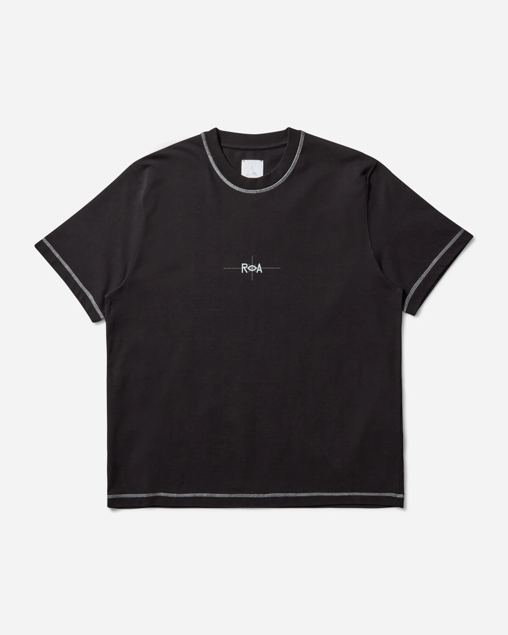 Men's Info Stitch Organic T-Shirt Black