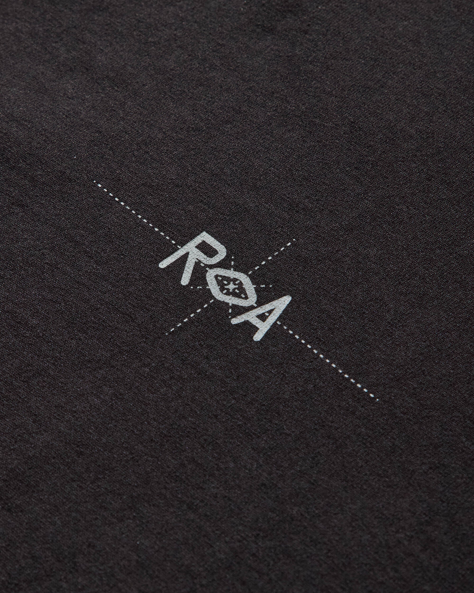 Men's Info Stitch Organic T-Shirt Black - Image 4