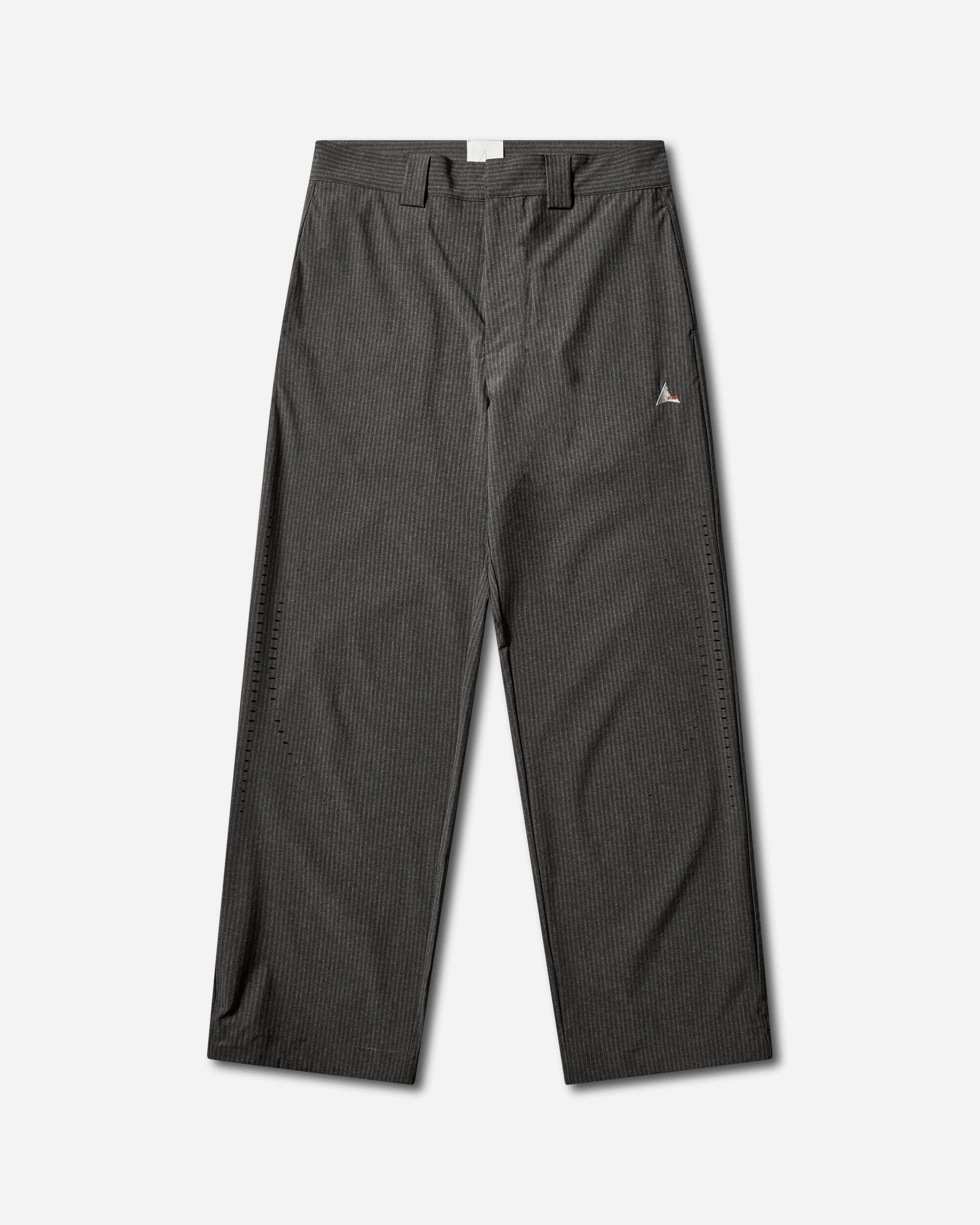 Numb Pinstriped Packable Pants Black