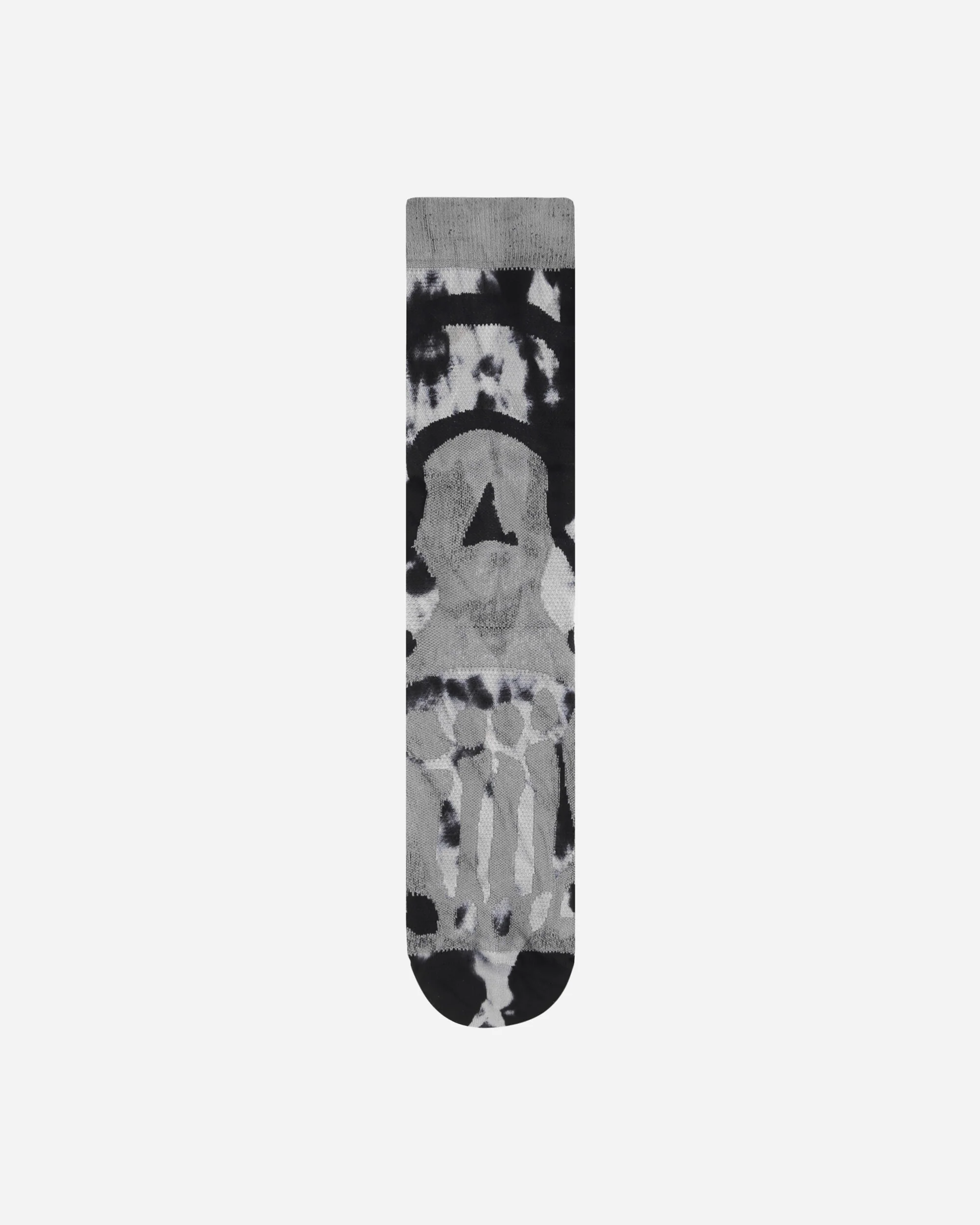 and wander Bones Logo Q-skin Technical Socks Black