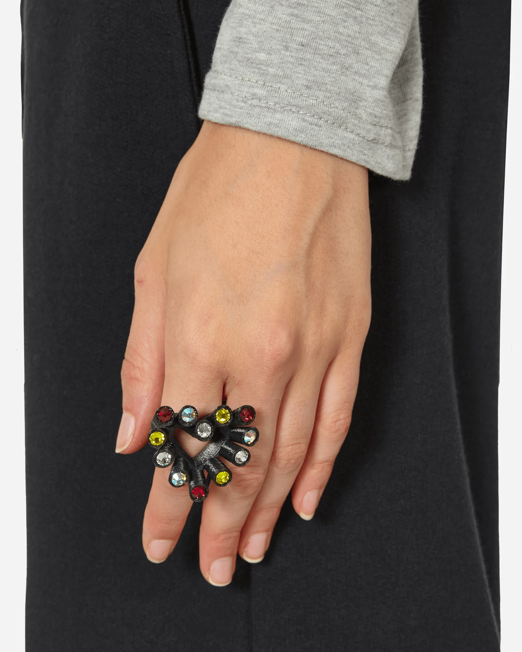 Single Luv Ring Black - Image 6