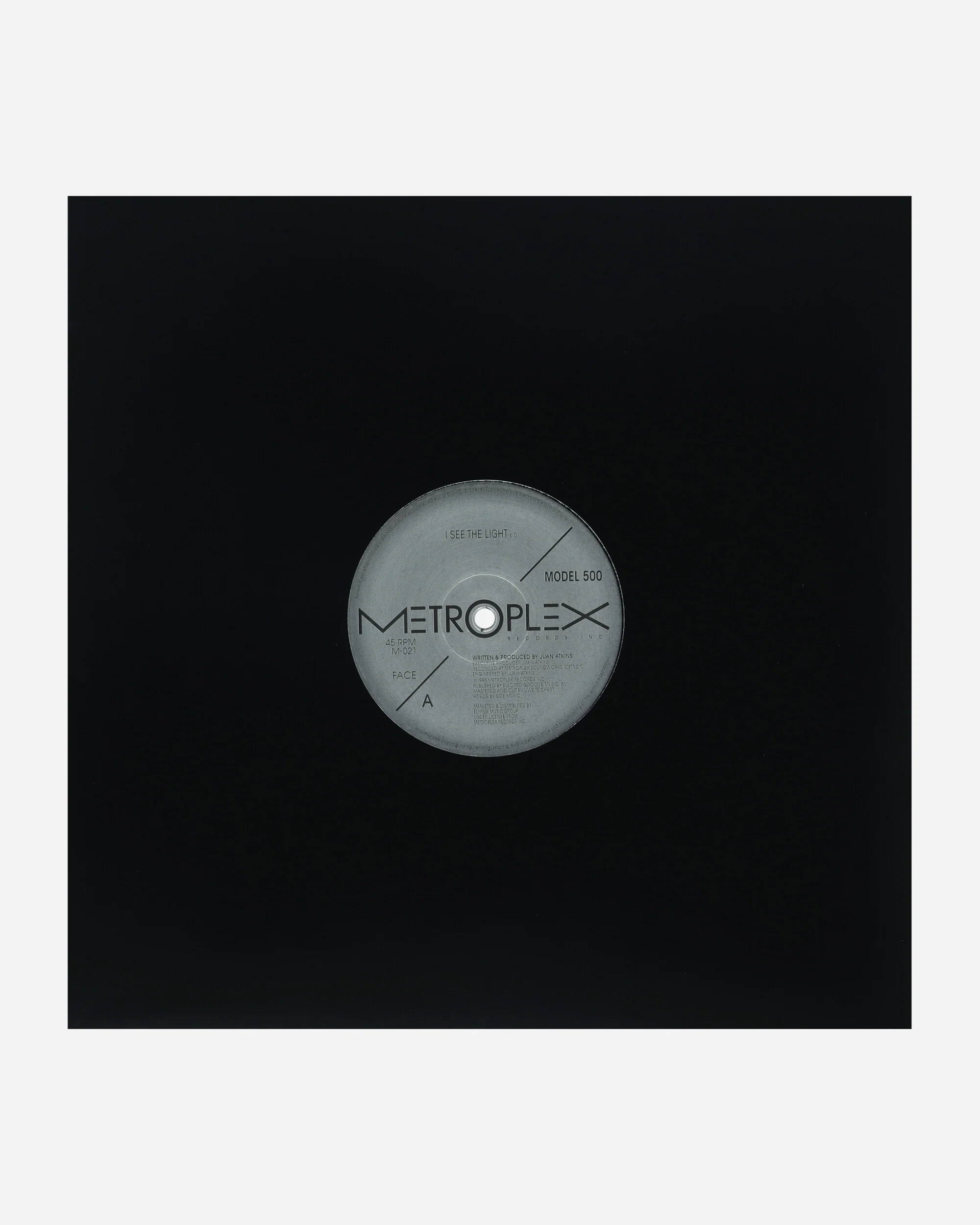 I See The Light / Pick Up The Flow (Remastered) - Model 500 Vinyl