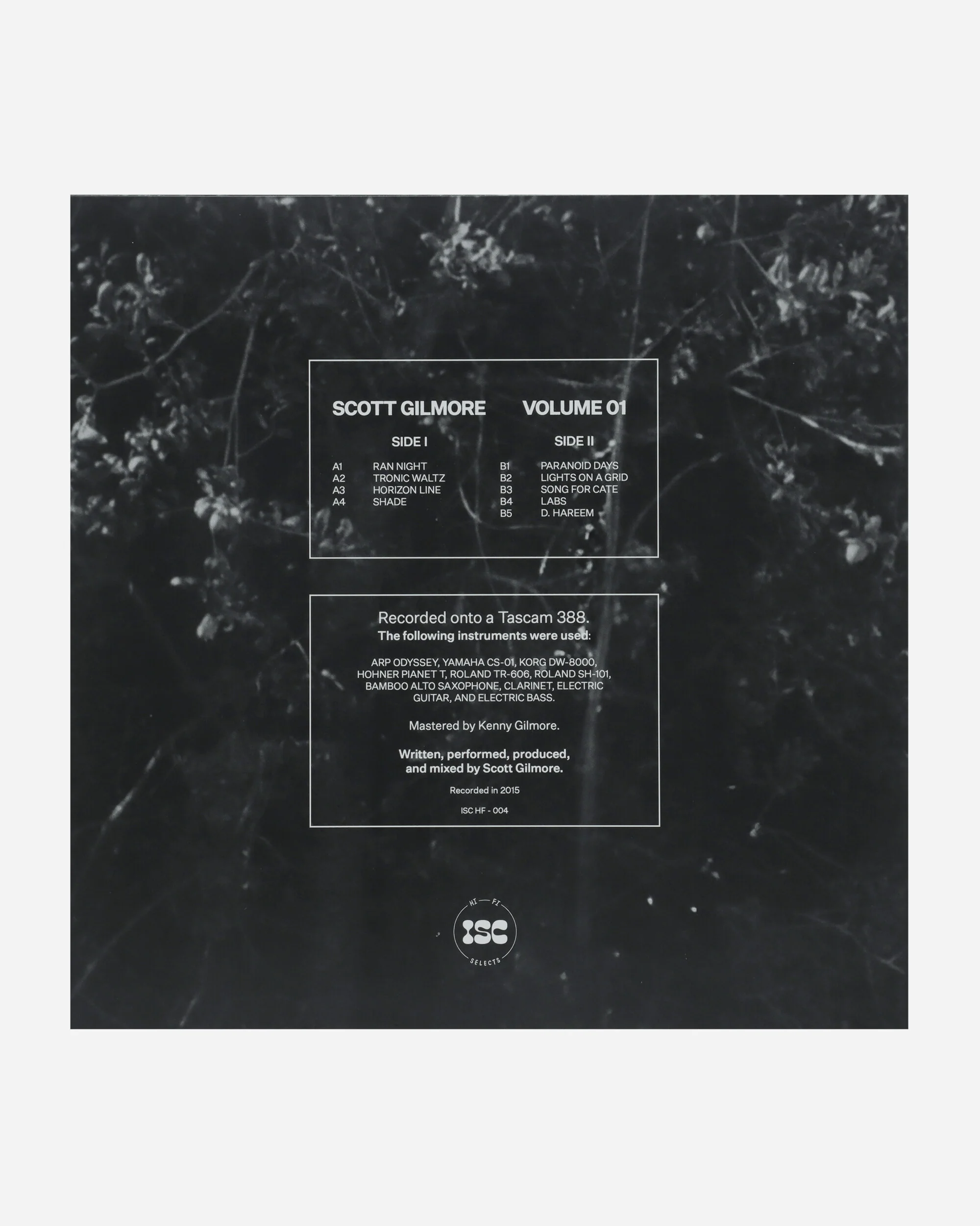 Volume 01 - Scott Gilmore Vinyl - Image 2