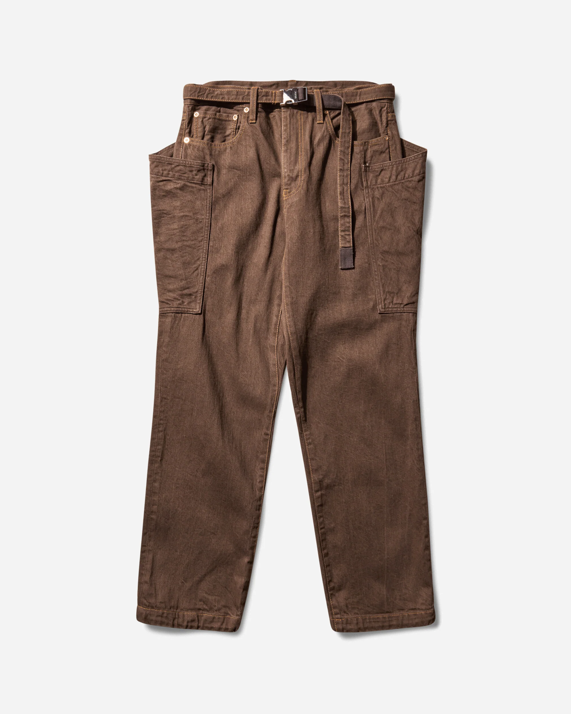 Men's Denim Pants Brown