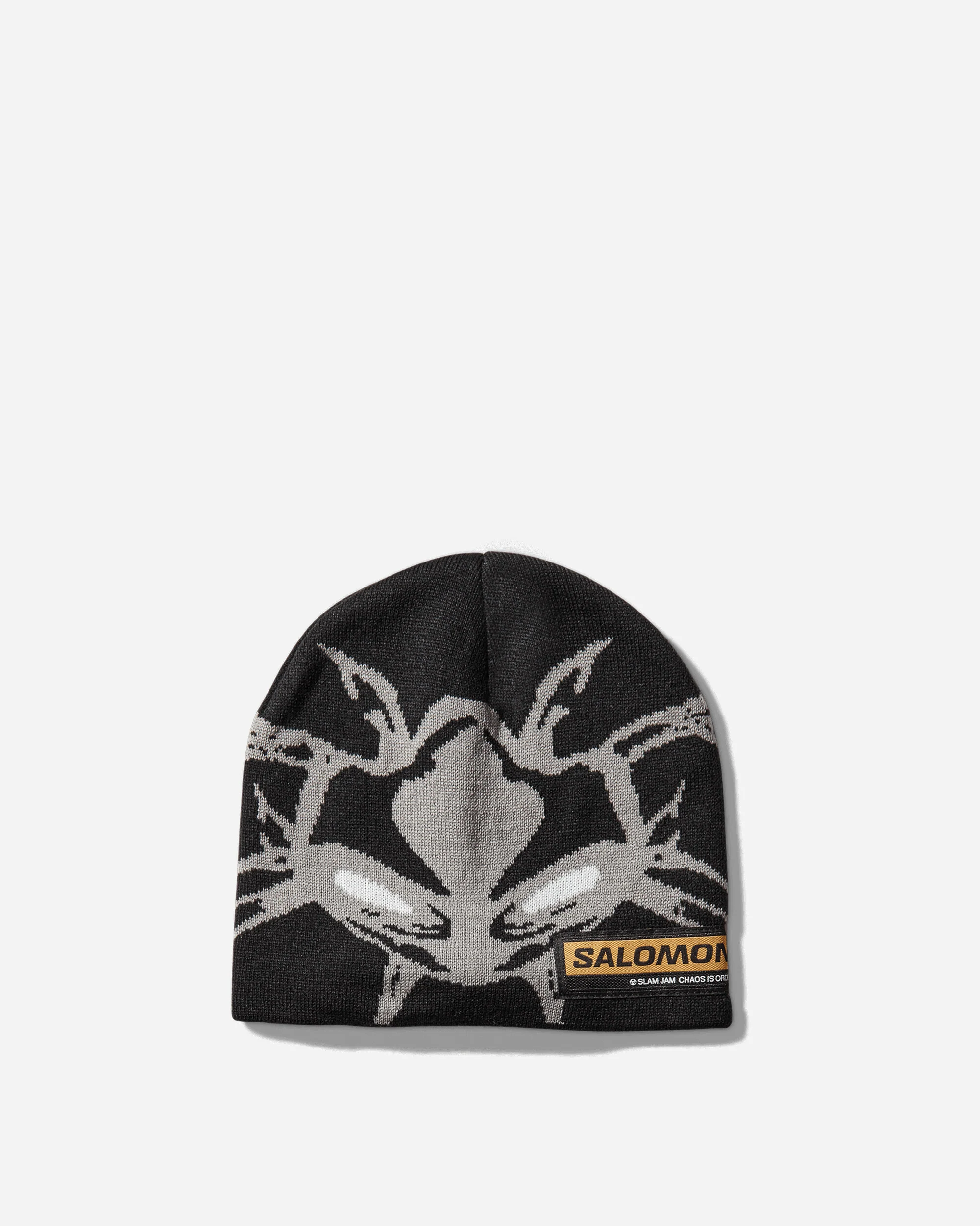 Slam Jam Beanie Deep Black / Castlerock