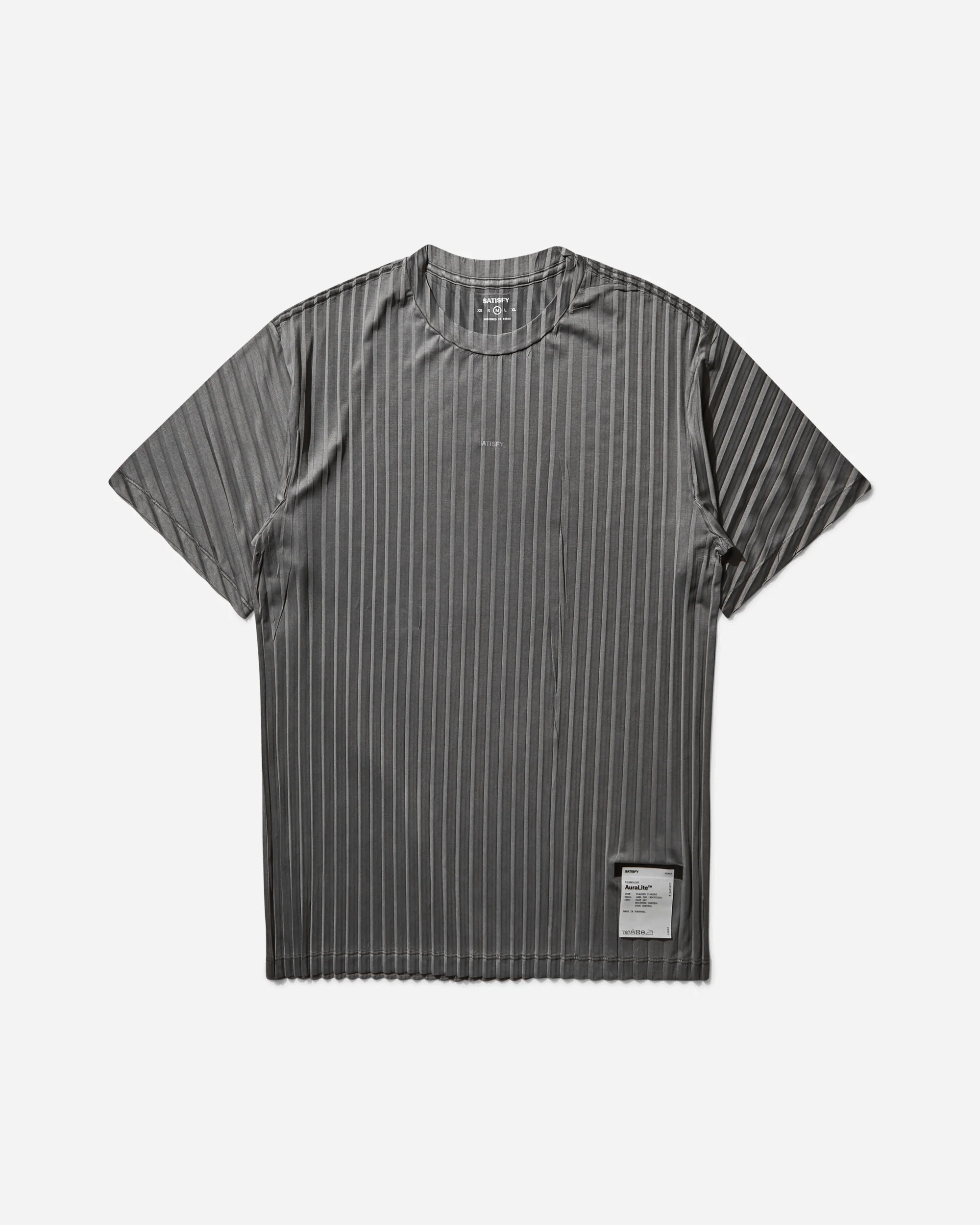 Men's AuraLite Pleated T-Shirt Mineral Graphite
