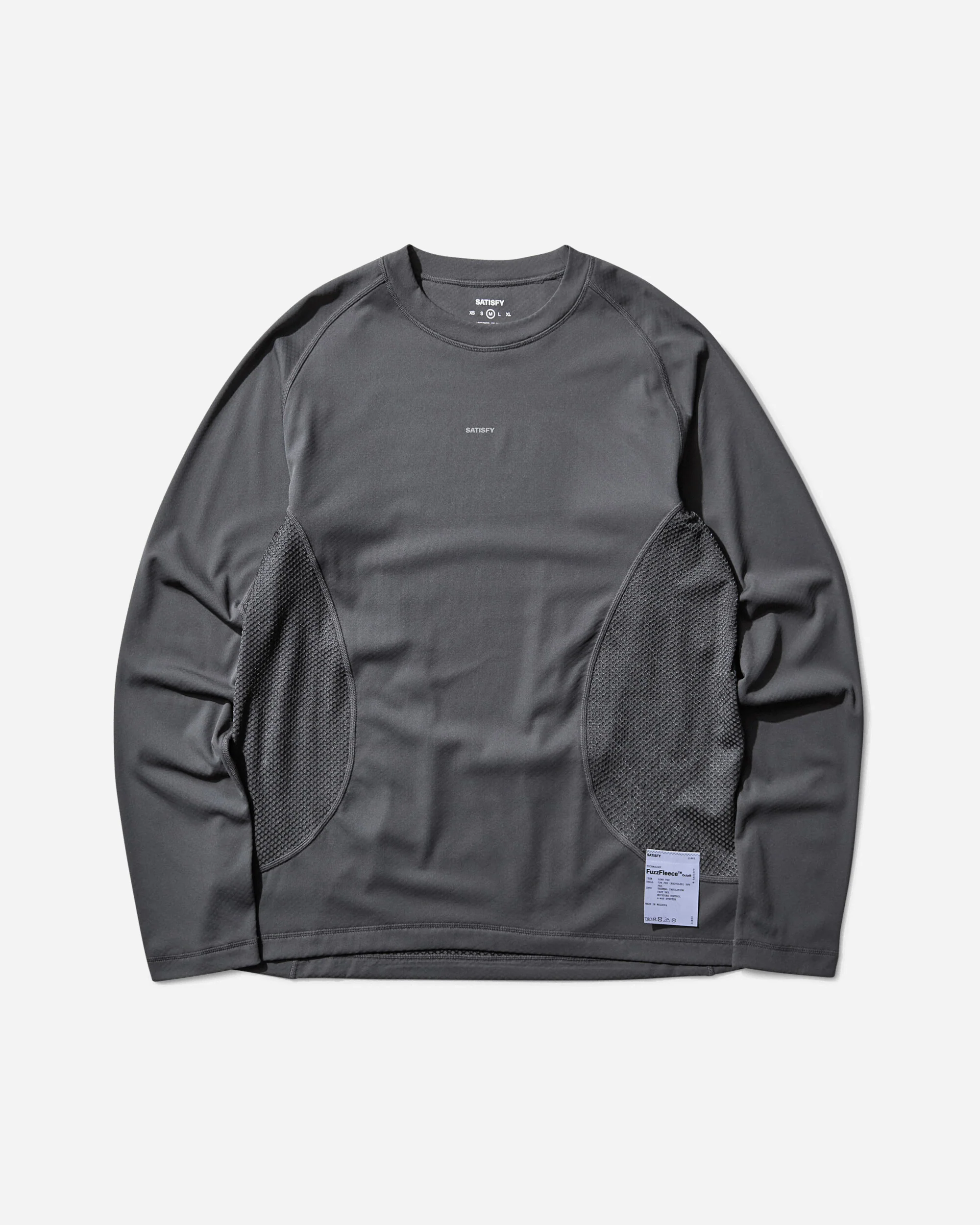 Men's FuzzFleece Octa Longsleeve T-Shirt Dark Shadow