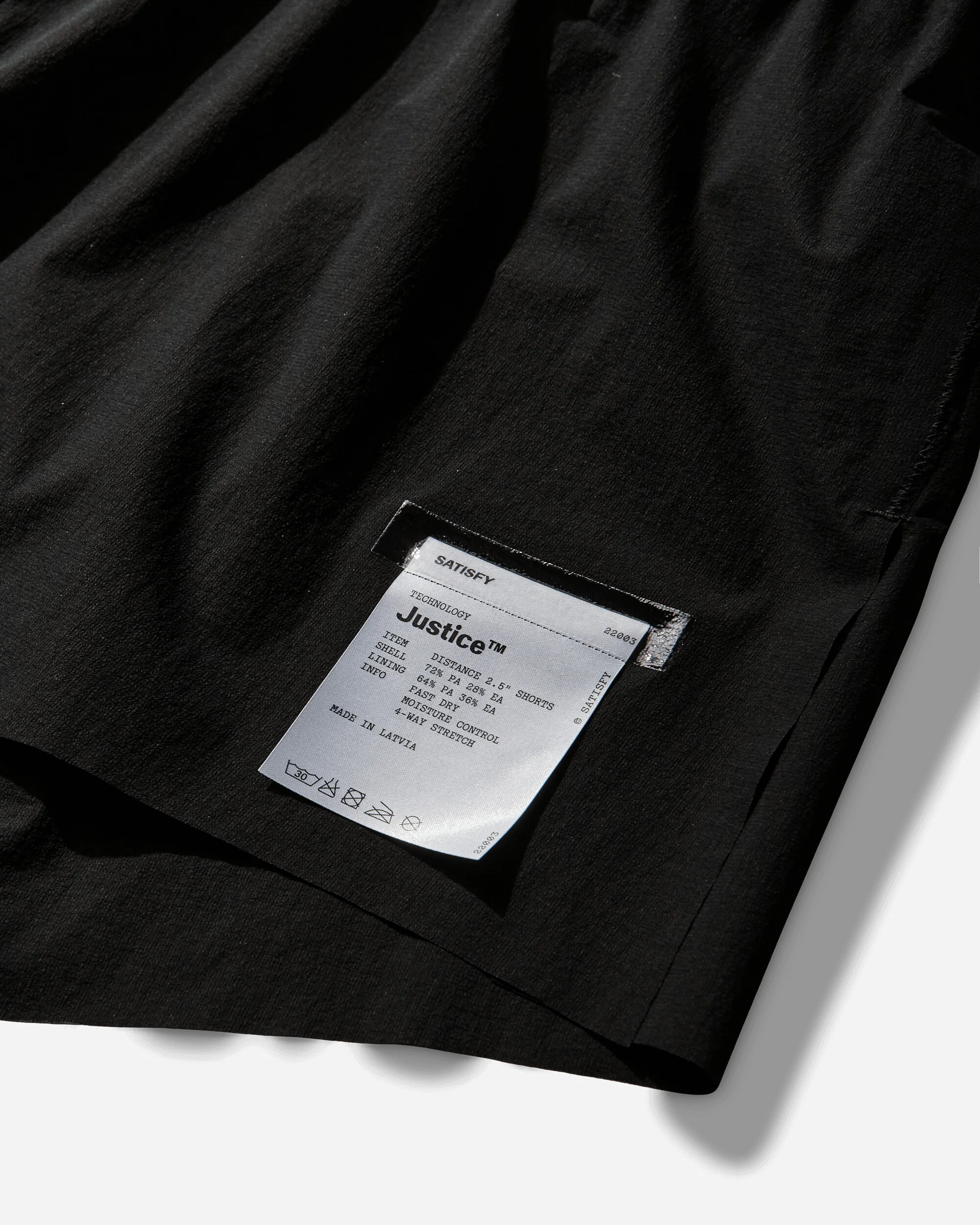 Women's Justice Distance 2.5" Shorts Black - Image 3