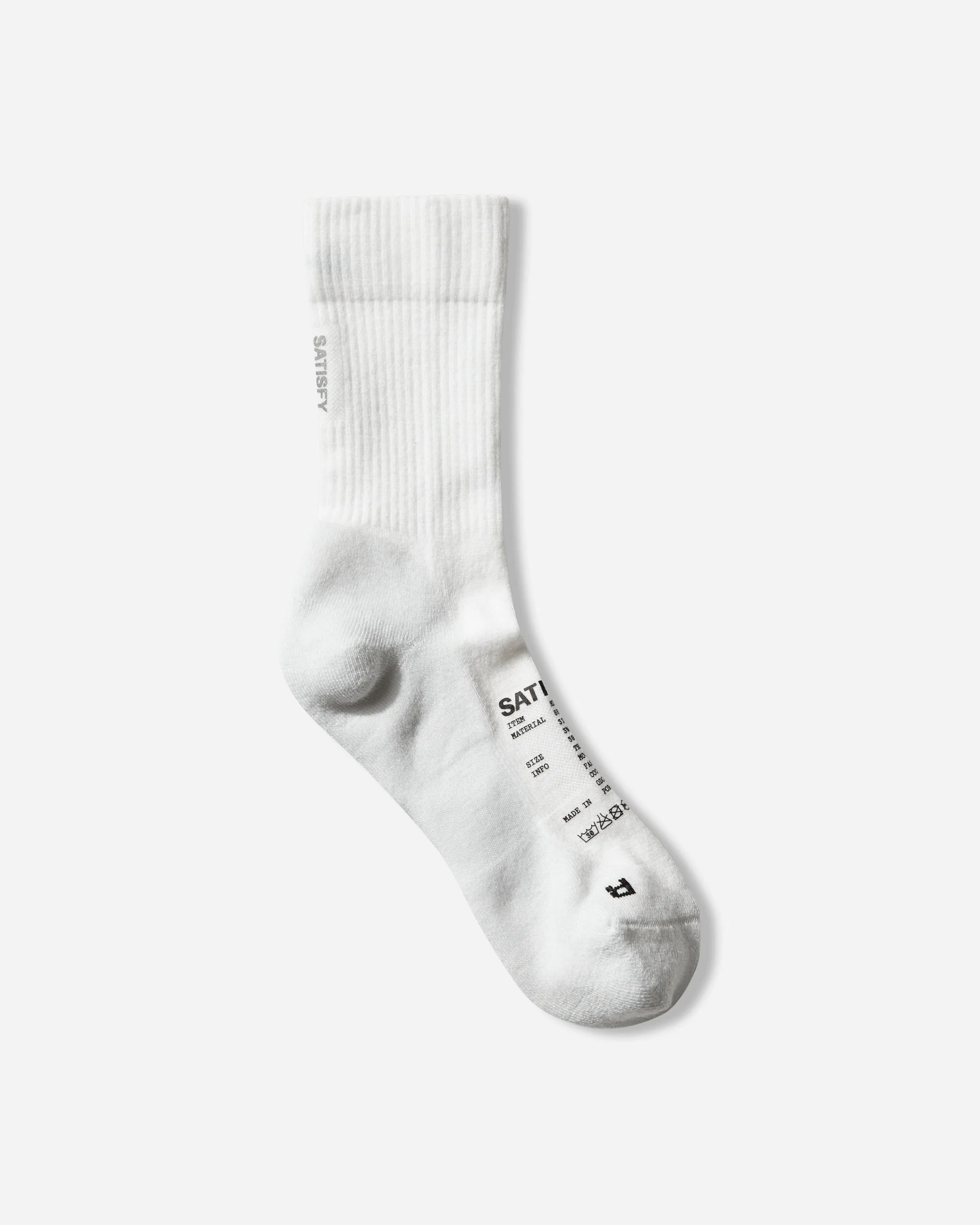 Merino Nylon Tube Socks Off White