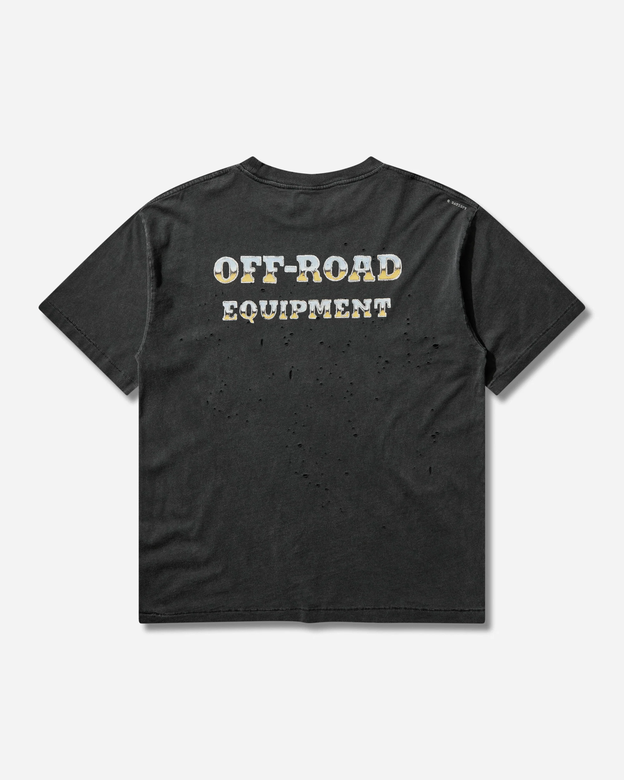 Men's MothTech T-Shirt Aged Black - Image 2