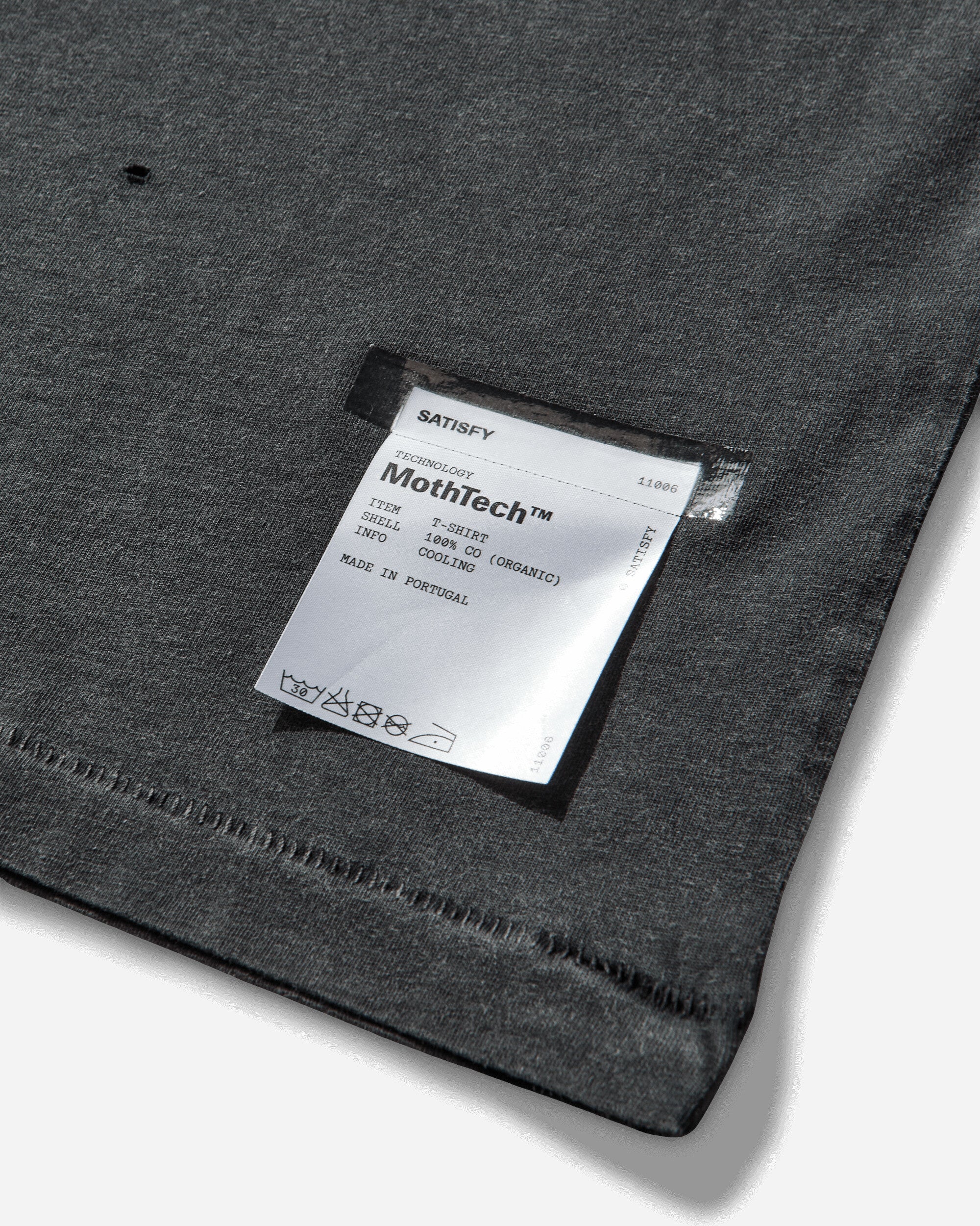 Men's MothTech T-Shirt Aged Black - Image 4