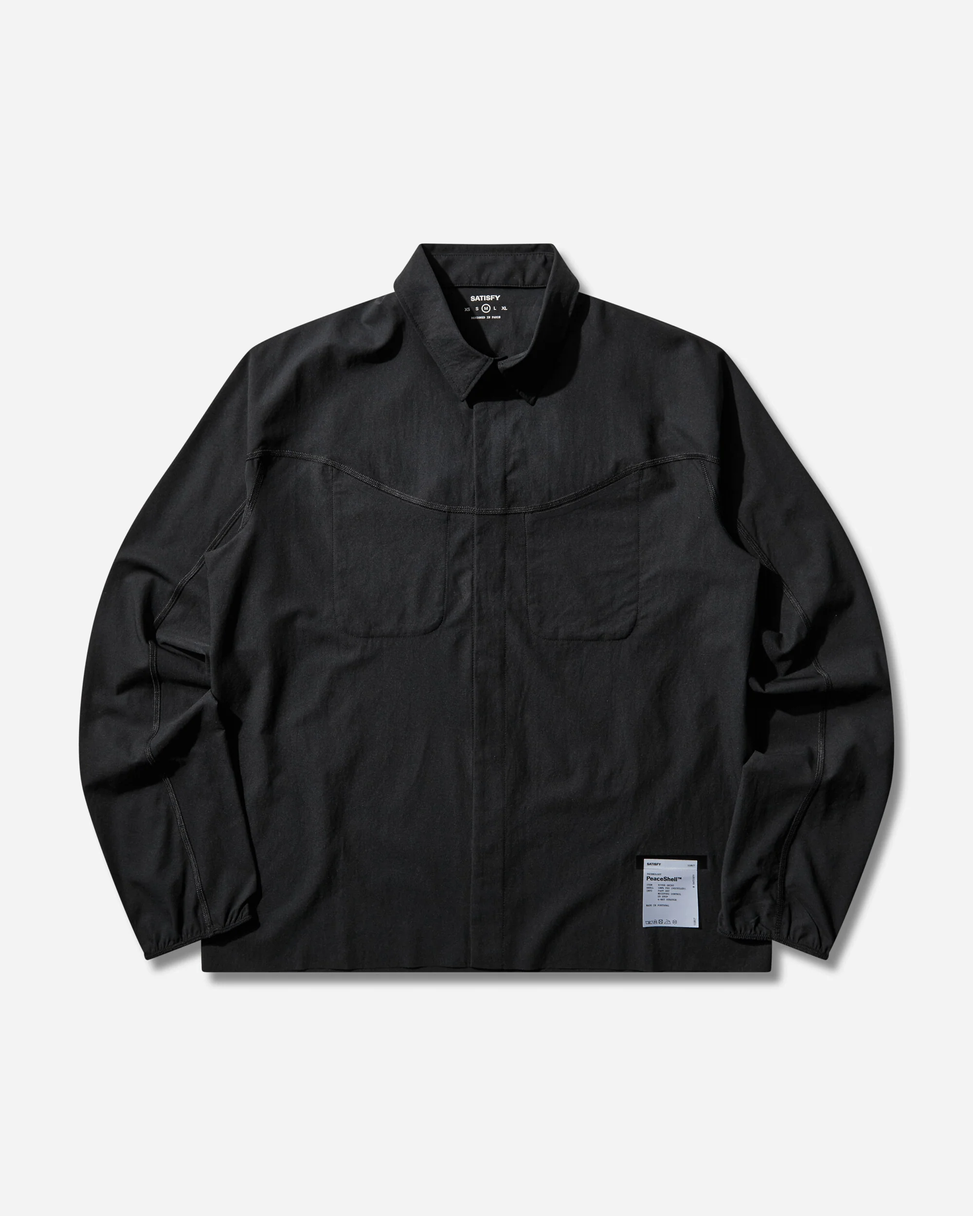 Men's PeaceShell River Shirt Black