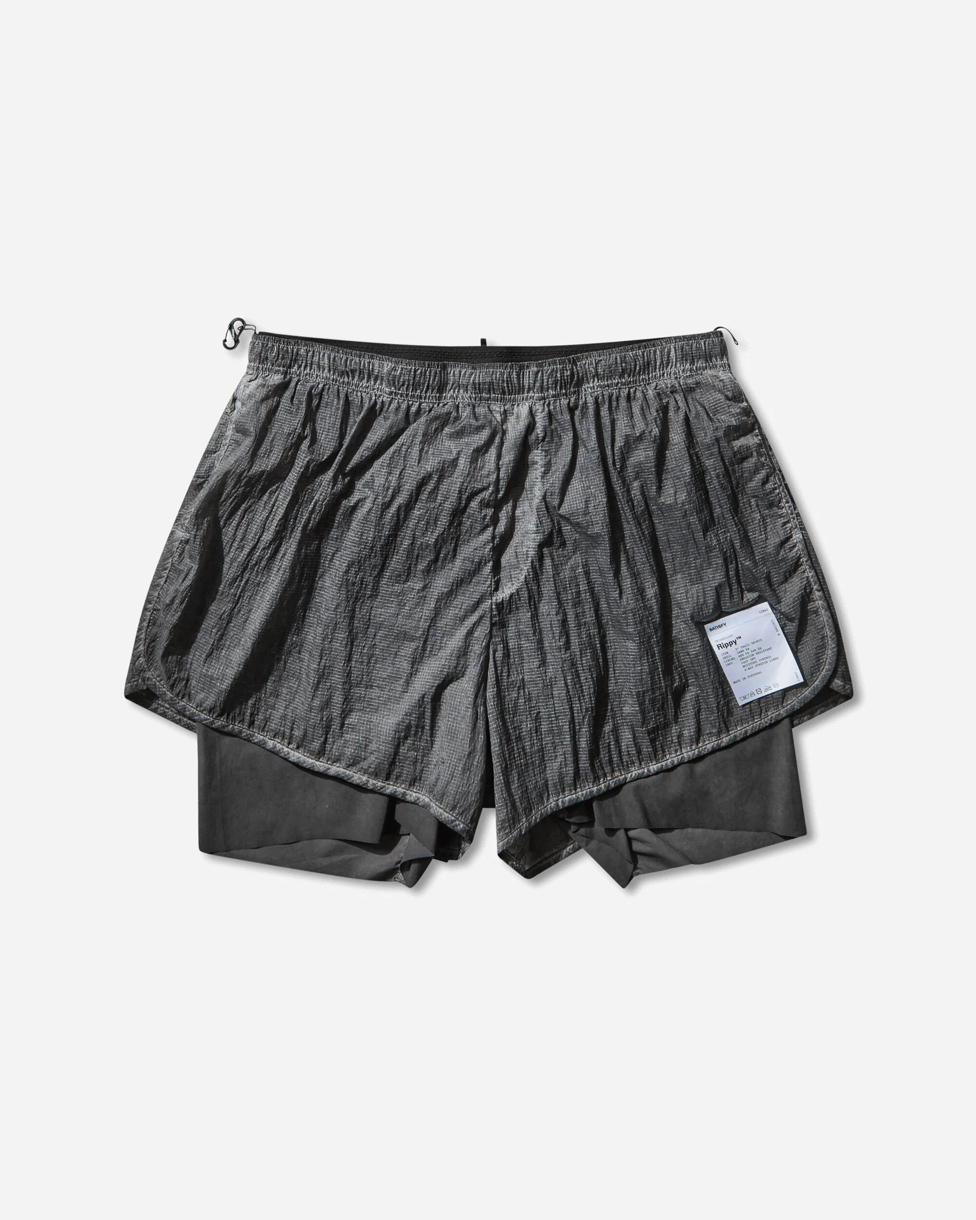 Men's Rippy 3in Trail Shorts Aged Black