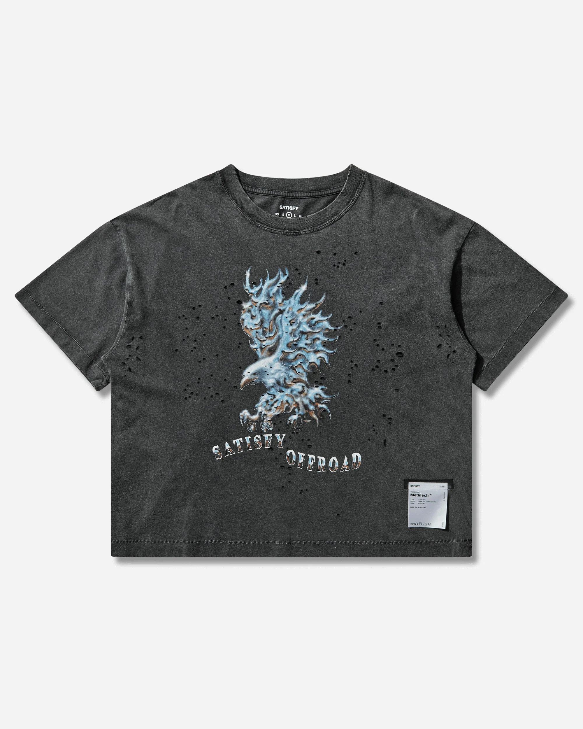 Women's MothTech T-Shirt Aged Black