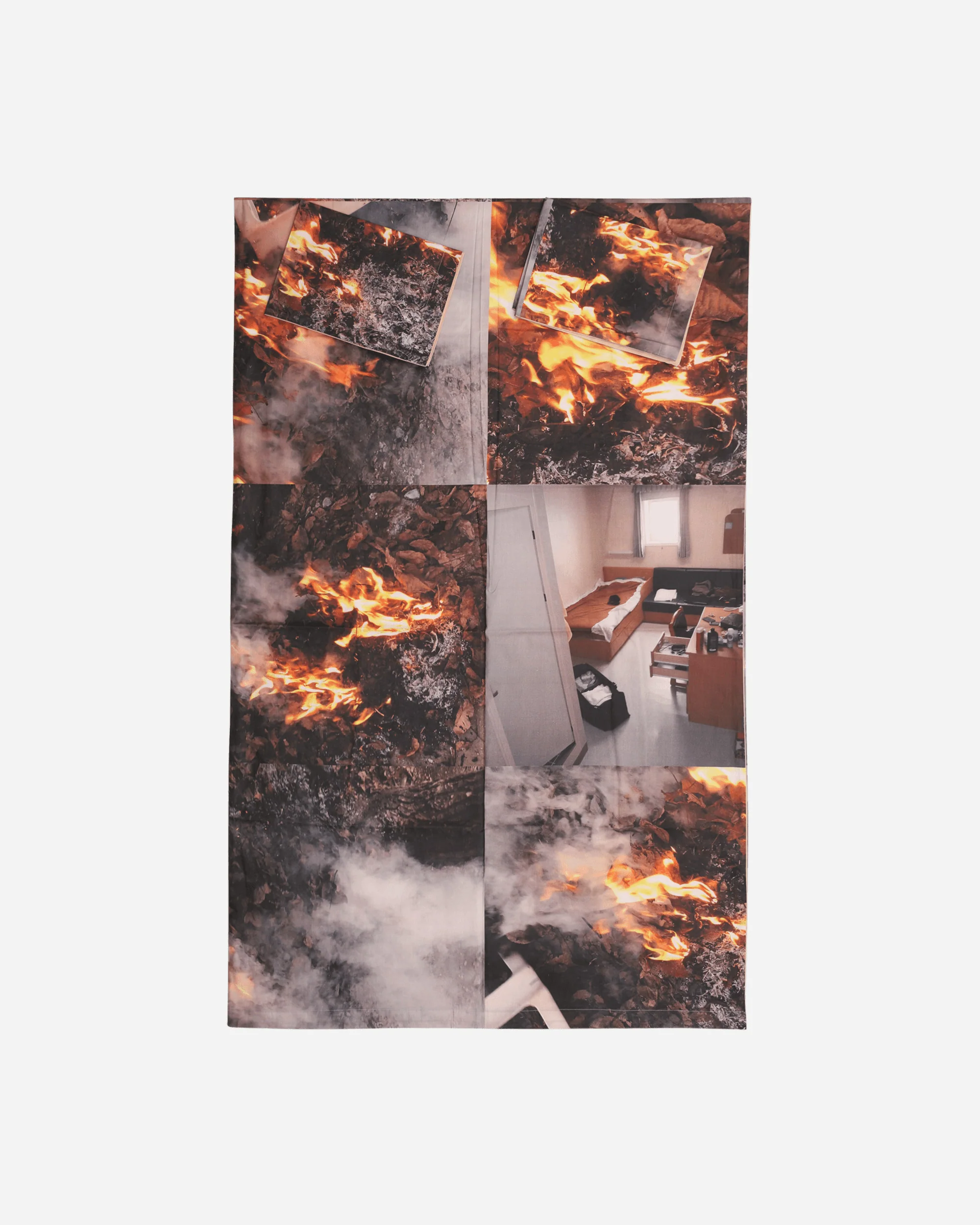 Fire Bedsheet Multicolor