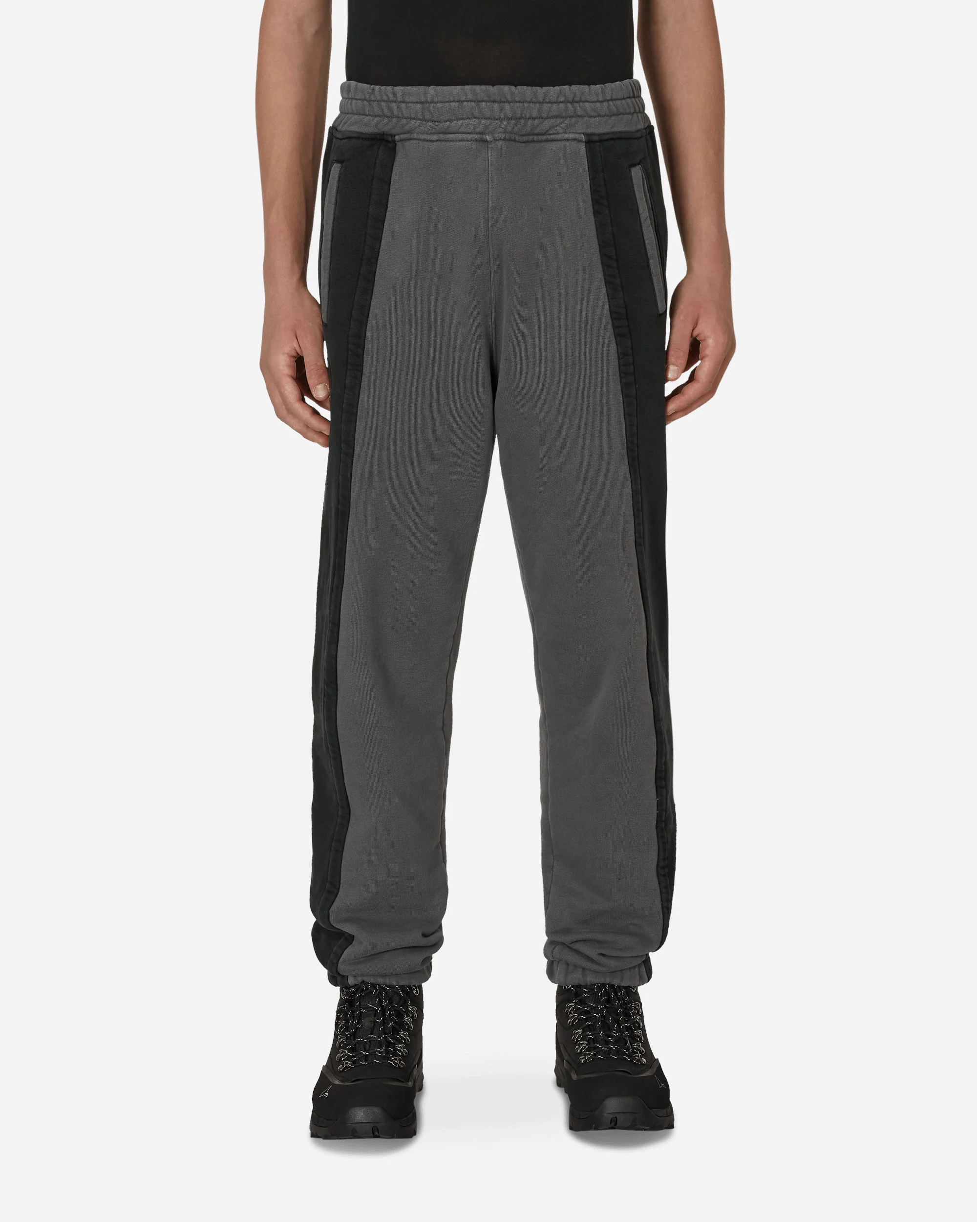 Panel Sweatpants Grey / Black