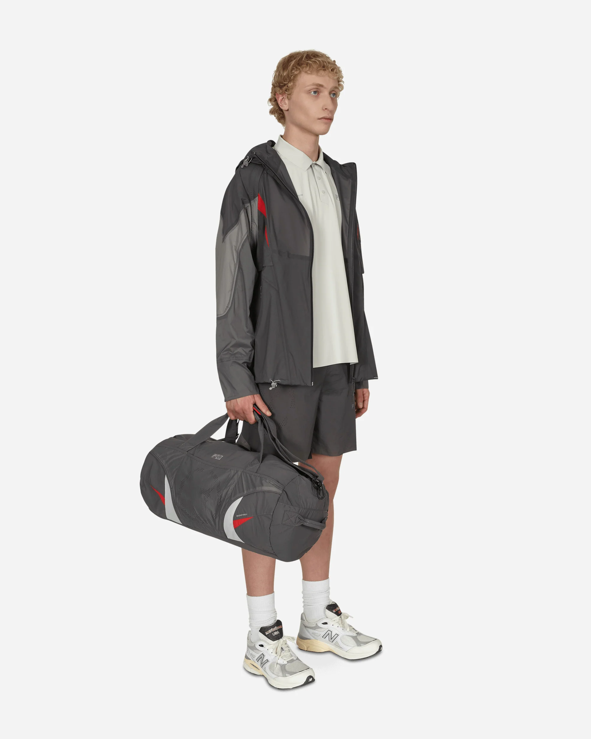FILA Redefined Transformable Windbreaker Grey - Image 6