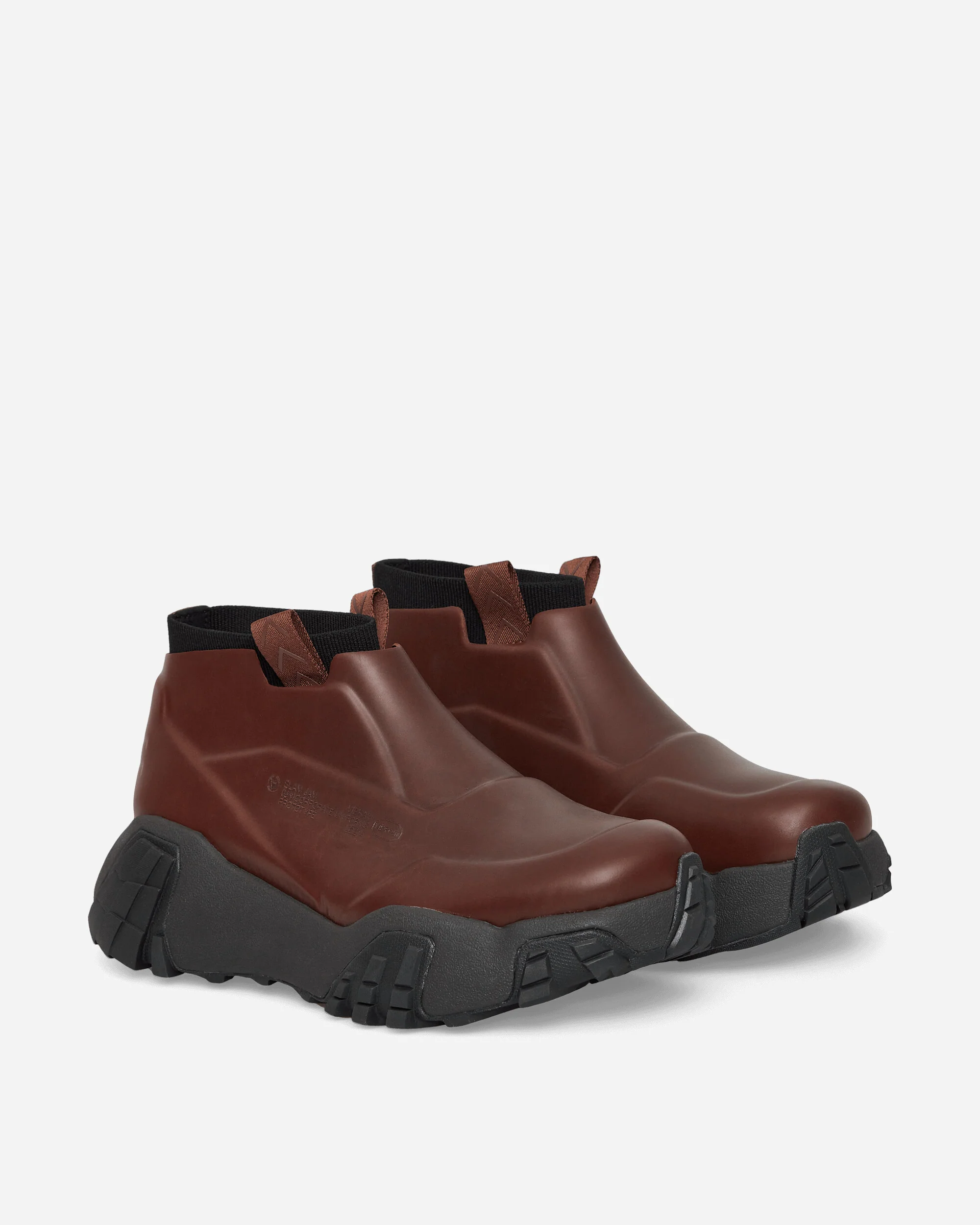 Vibram Rubber Core Boots Chocolate - Image 2