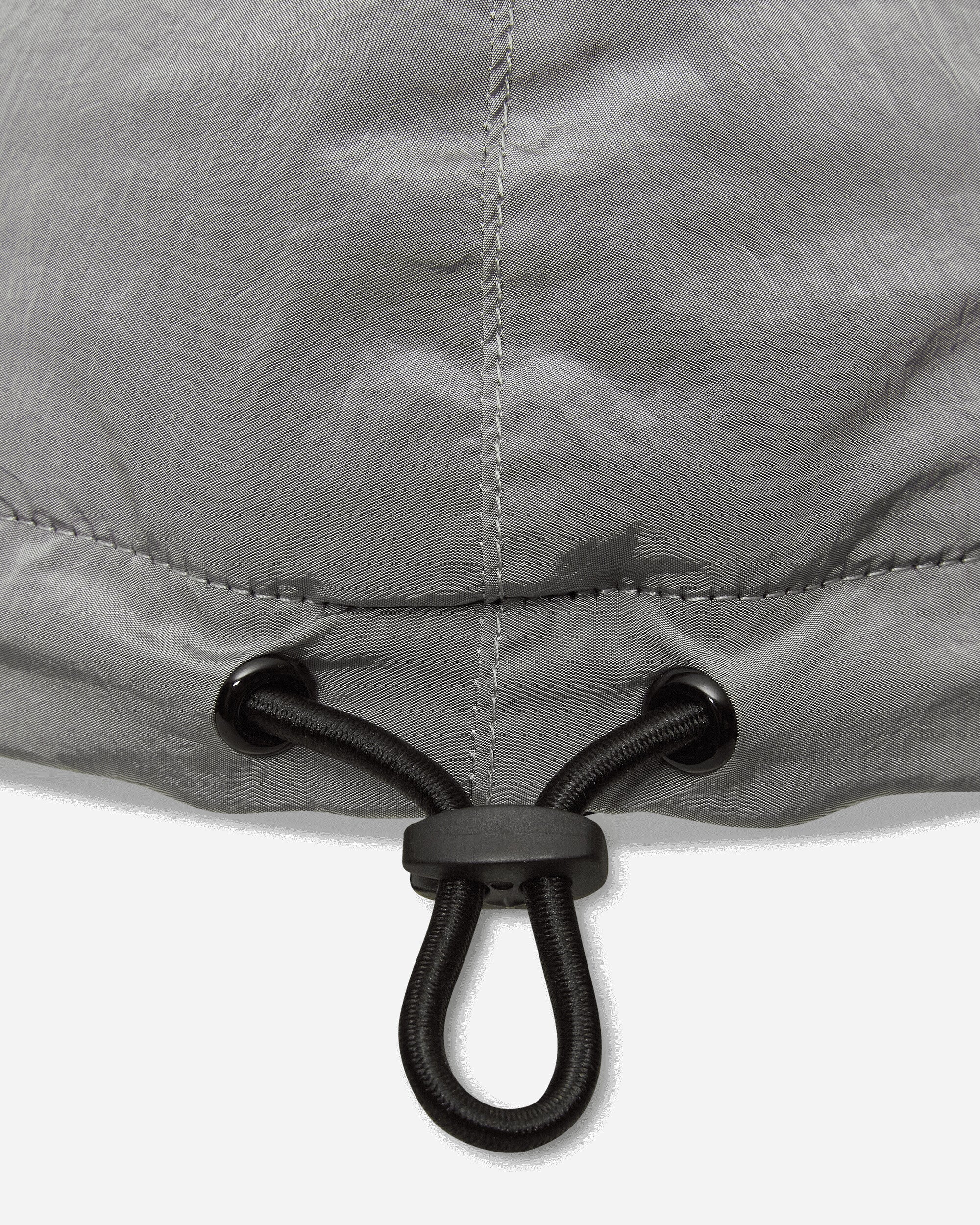 Nylon Metal Baseball Cap Pearl Grey - Image 7