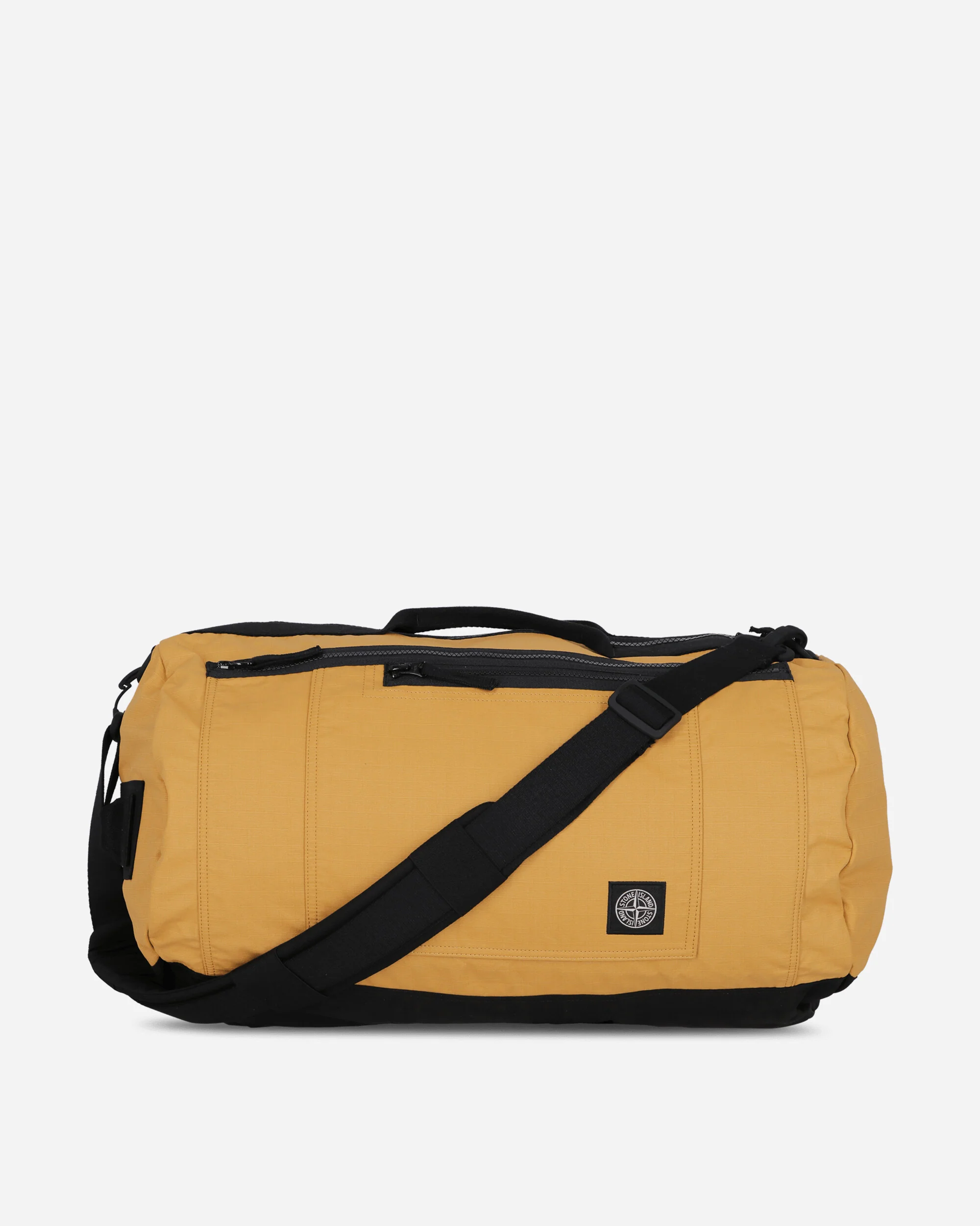 Double Coated Cotton Ripstop Duffle Bag Mustard